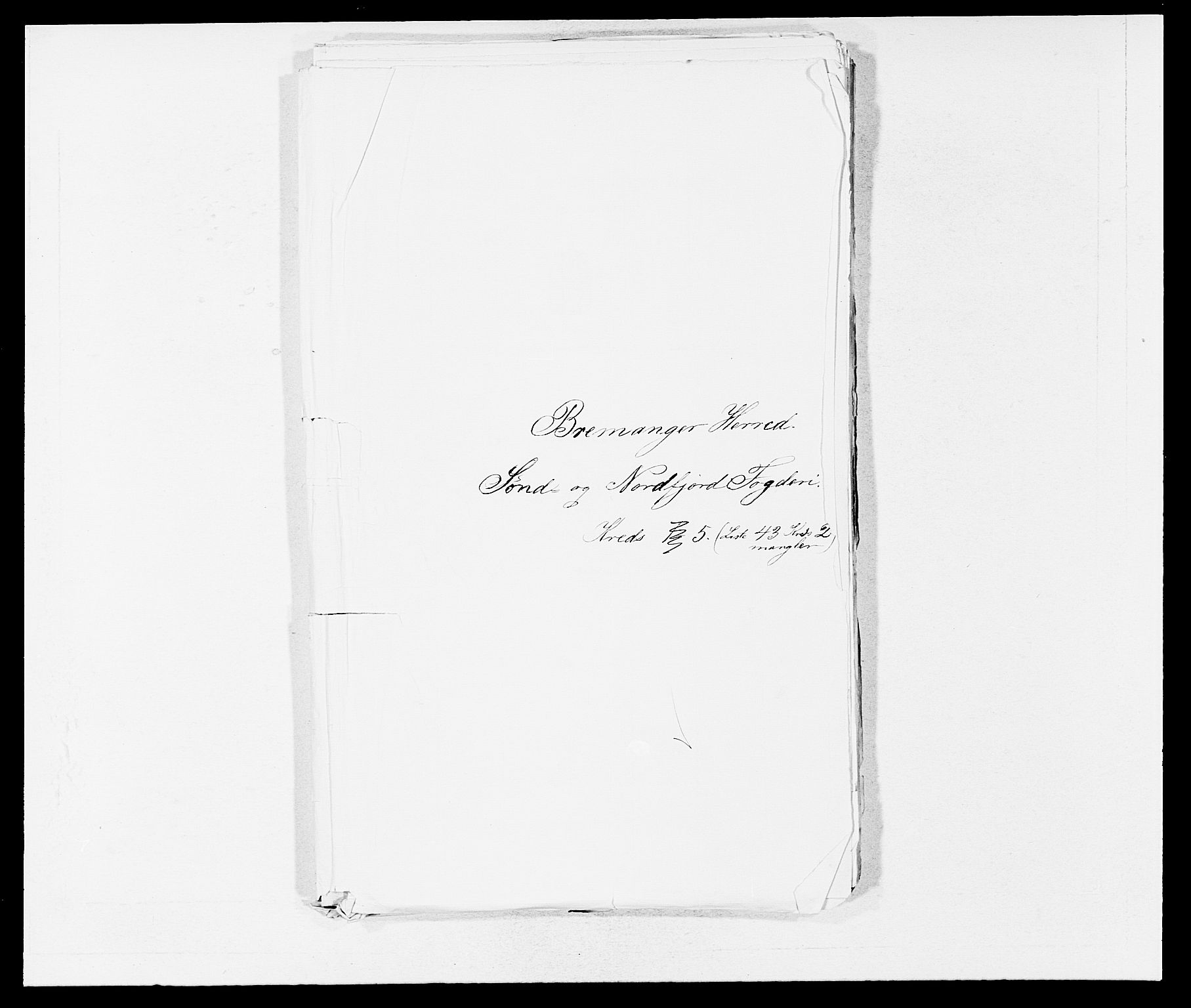 SAB, Folketelling 1875 for 1438P Bremanger prestegjeld, 1875, s. 604