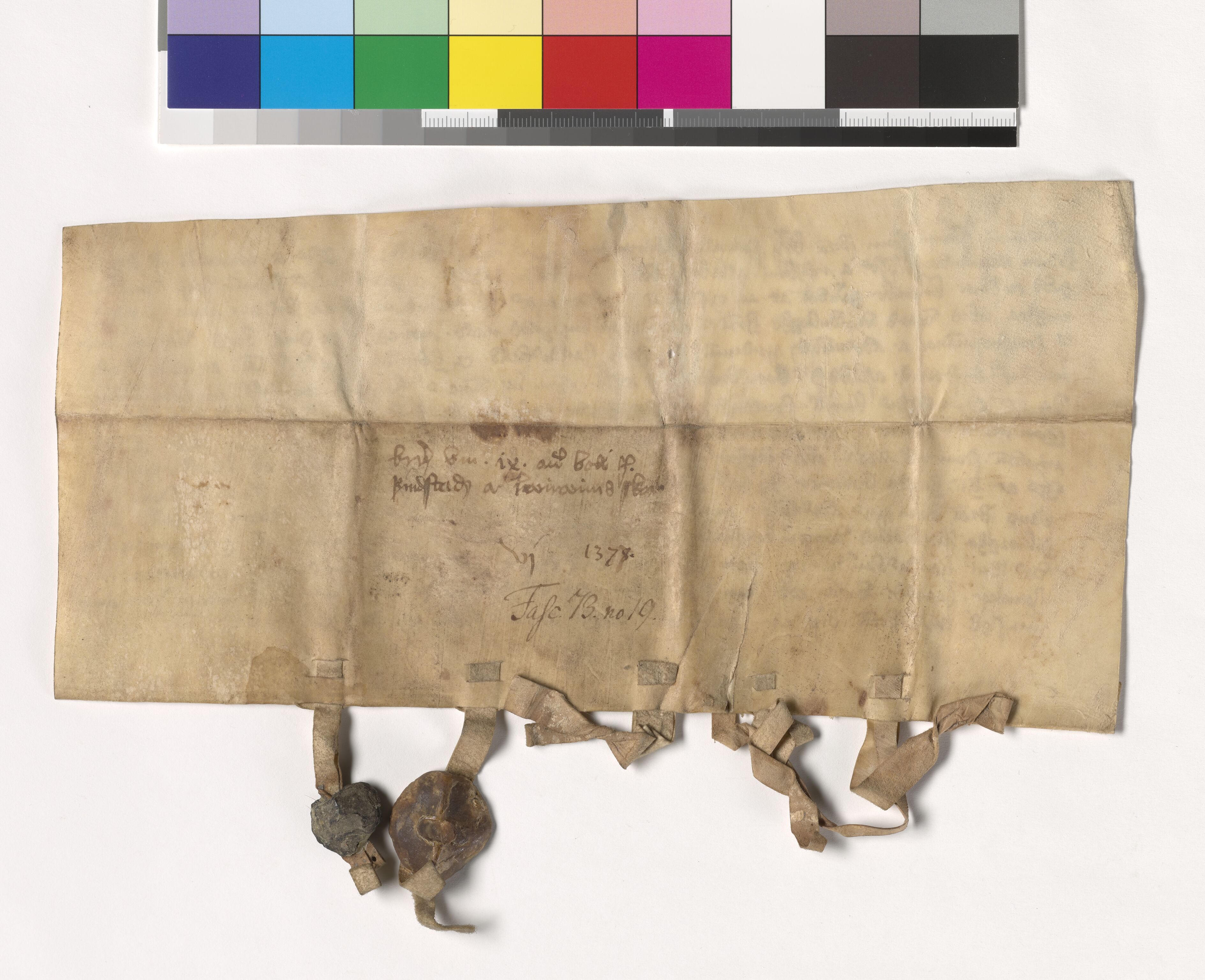 Riksarkivets diplomsamling, AV/RA-EA-5965/F05/L0179: NRA AM fasc. 73 nr. 9-28, 1376-1378, s. 12