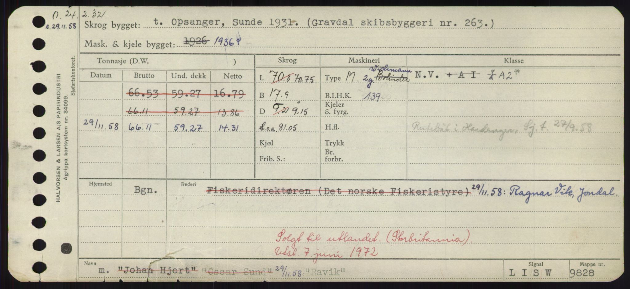 Sjøfartsdirektoratet med forløpere, Skipsmålingen, AV/RA-S-1627/H/Hd/L0030: Fartøy, Q-Riv, s. 269