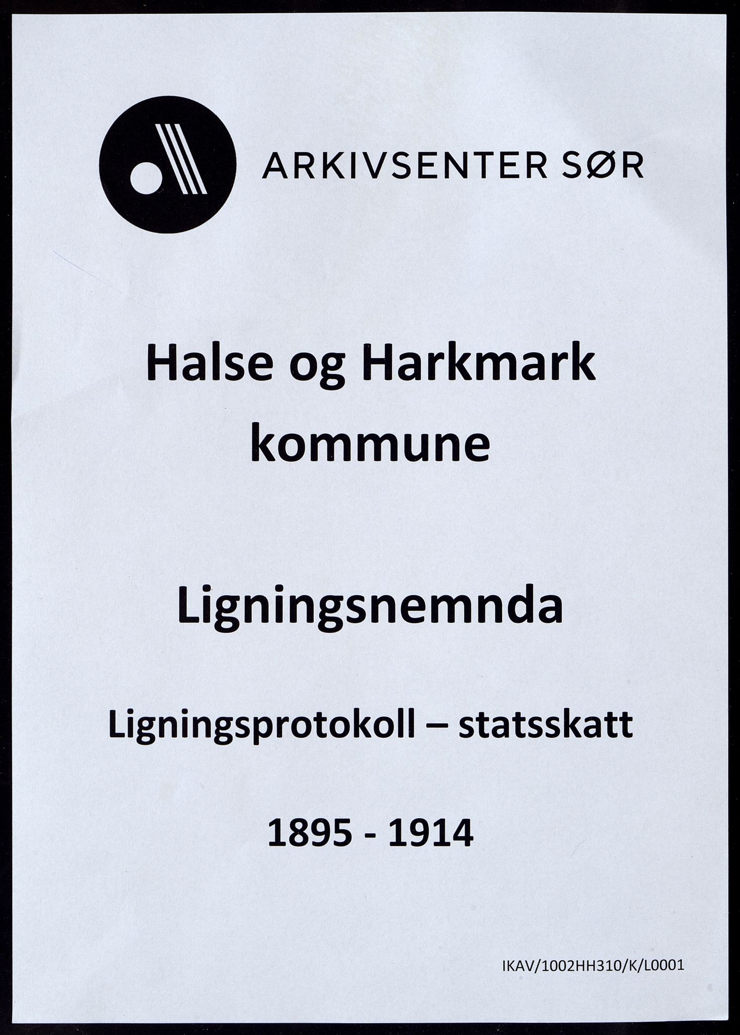 Halse og Harkmark kommune - Ligningsnemda, ARKSOR/1002HH310/K/L0001: Statsskatteprotokoll, 1895-1914