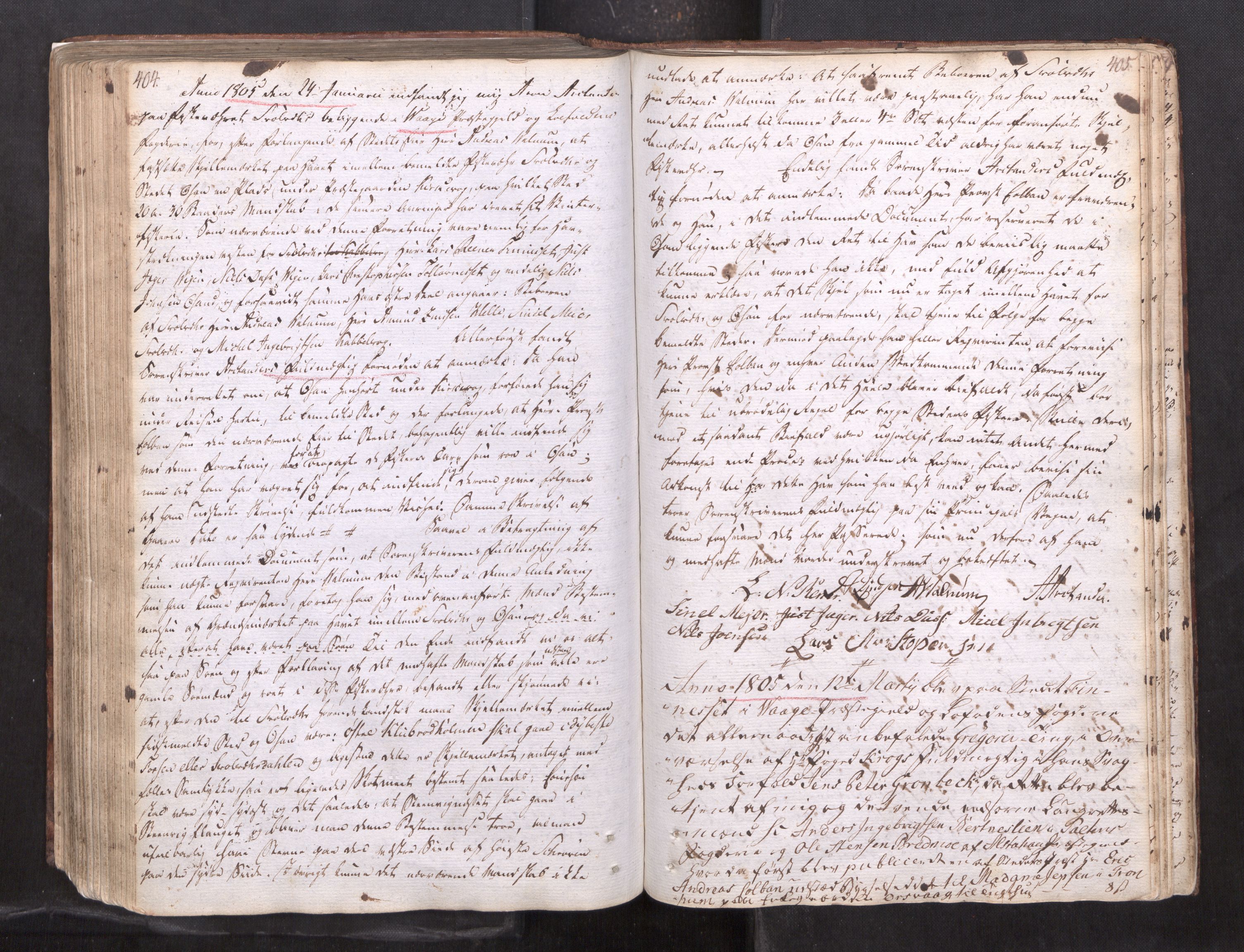 Vesterålen sorenskriveri, AV/SAT-A-4180/1/1/1A/L0014: Tingbok, 1801-1805, s. 404-405