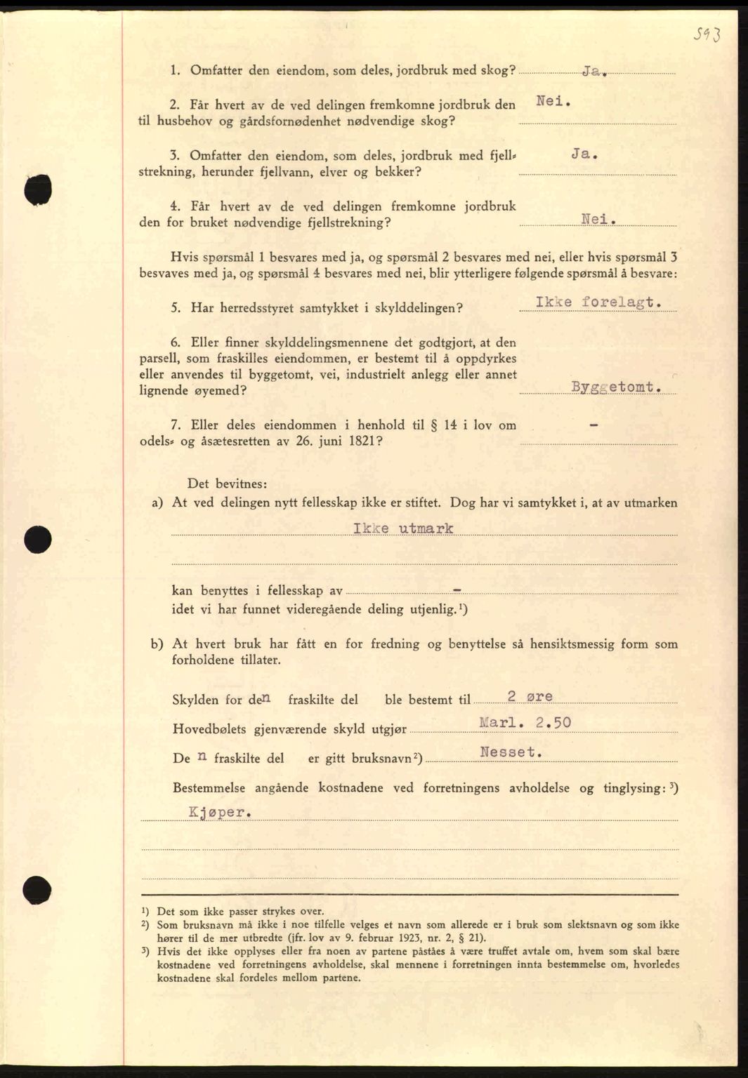 Nordmøre sorenskriveri, AV/SAT-A-4132/1/2/2Ca: Pantebok nr. A97, 1944-1944, Dagboknr: 814/1944