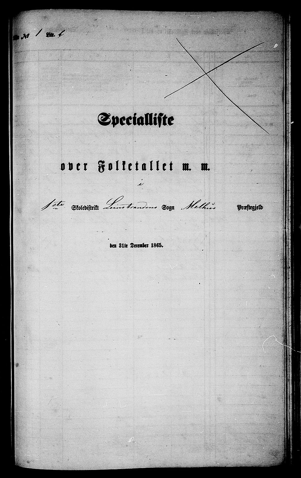 RA, Folketelling 1865 for 1653P Melhus prestegjeld, 1865, s. 213
