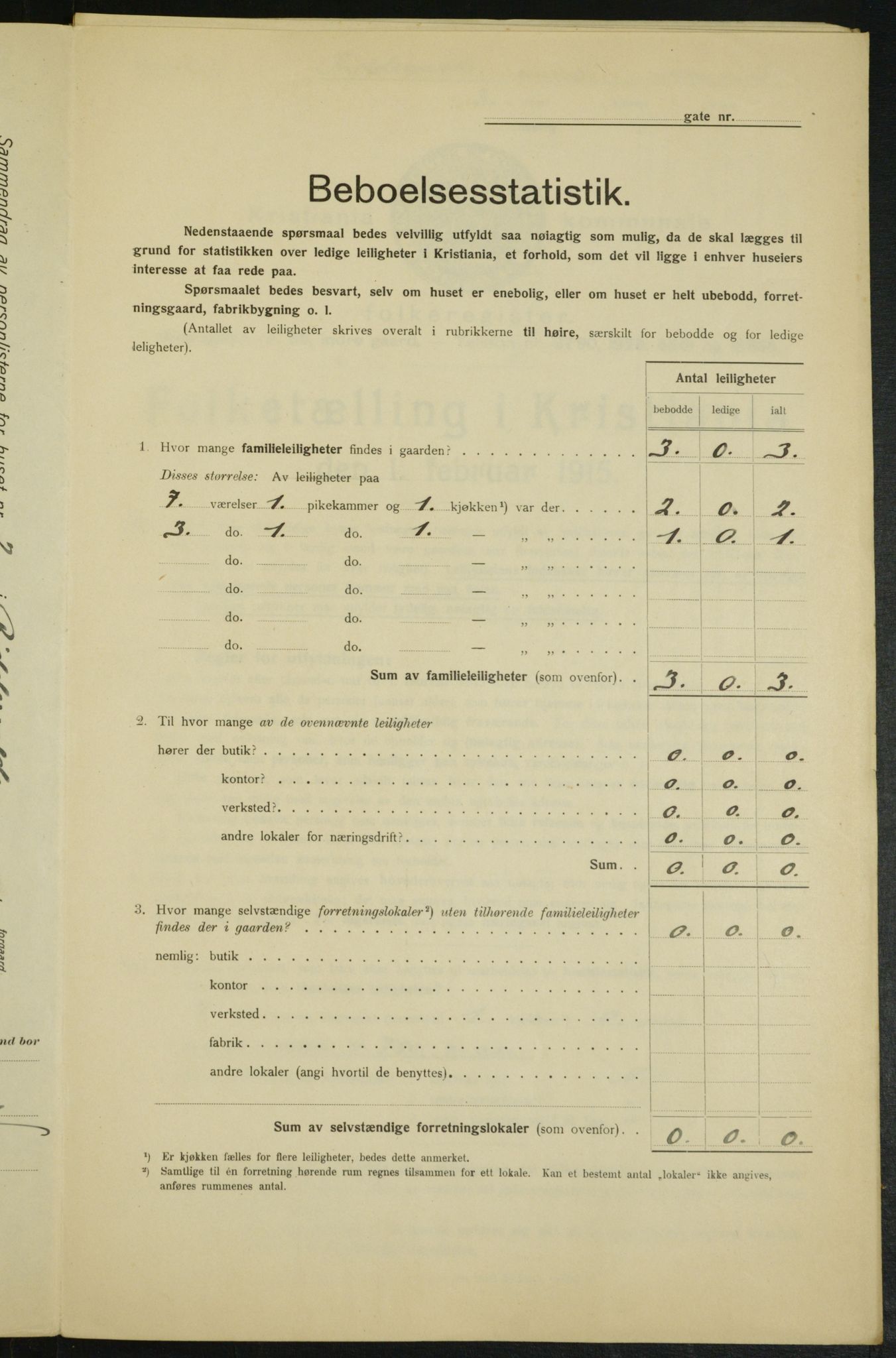 OBA, Kommunal folketelling 1.2.1915 for Kristiania, 1915, s. 82748