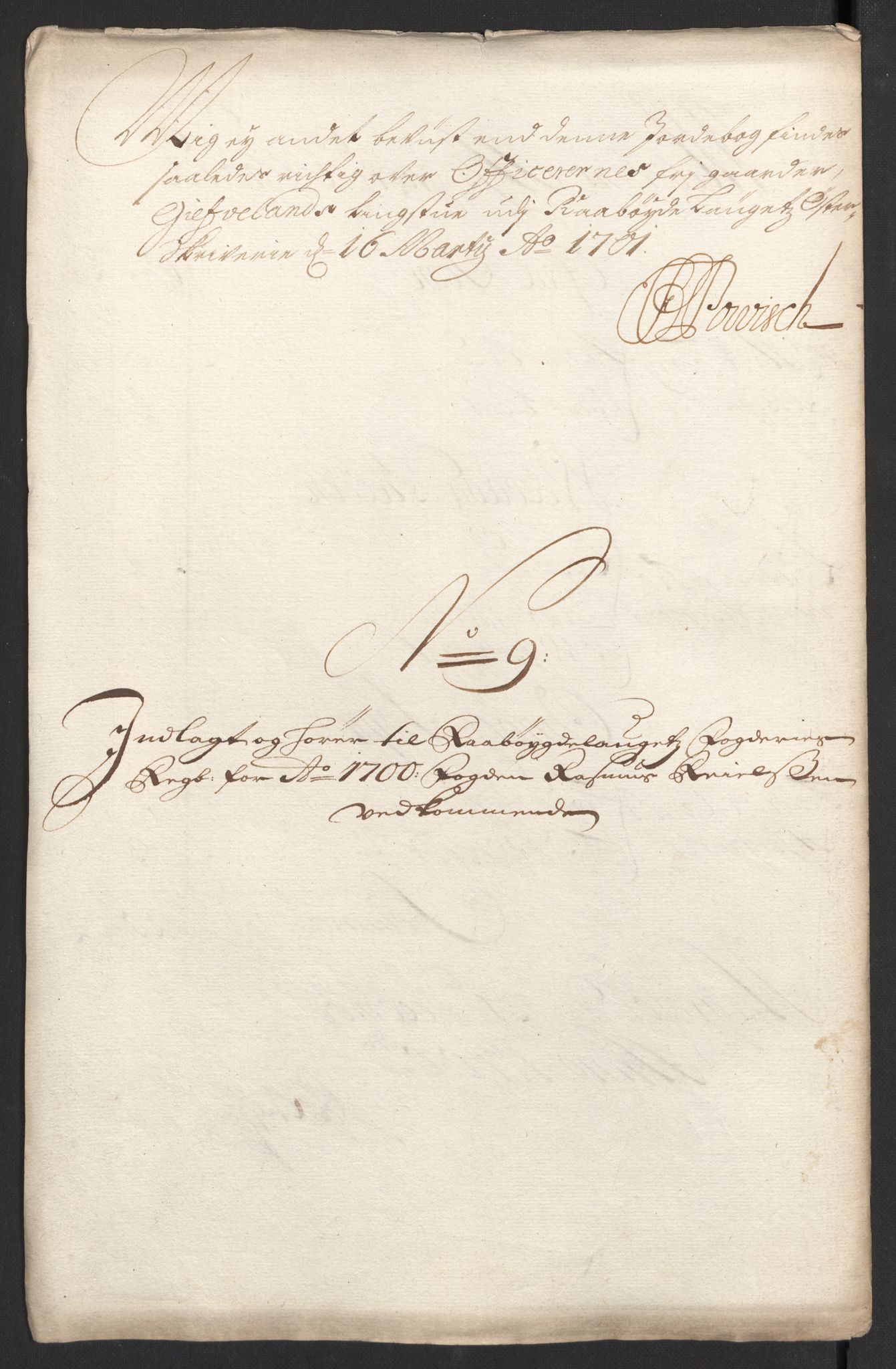 Rentekammeret inntil 1814, Reviderte regnskaper, Fogderegnskap, RA/EA-4092/R40/L2446: Fogderegnskap Råbyggelag, 1700-1702, s. 107