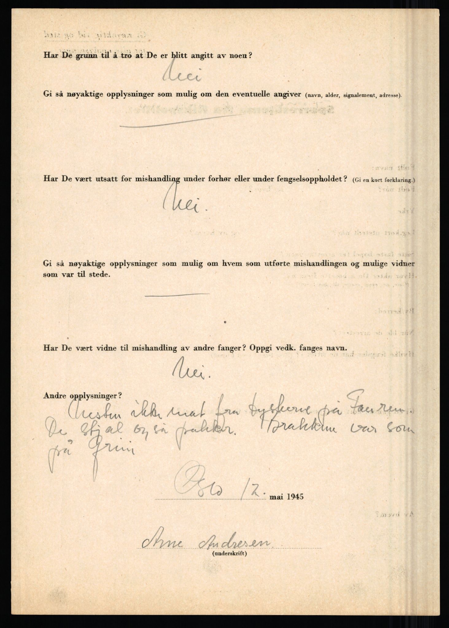 Rikspolitisjefen, AV/RA-S-1560/L/L0001: Abelseth, Rudolf - Berentsen, Odd, 1940-1945, s. 690