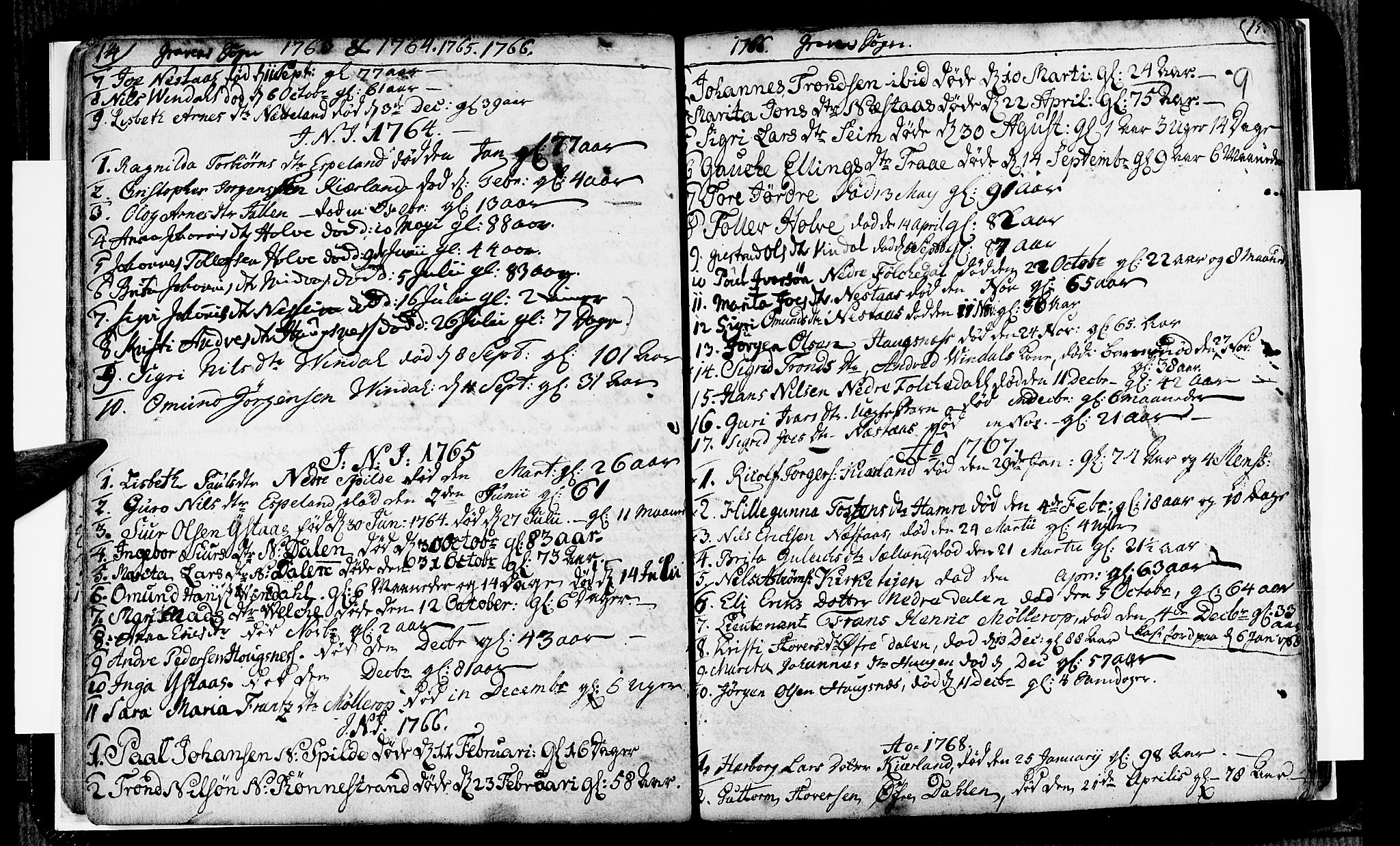 Ulvik sokneprestembete, SAB/A-78801/H/Haa: Ministerialbok nr. A 8, 1743-1792, s. 9