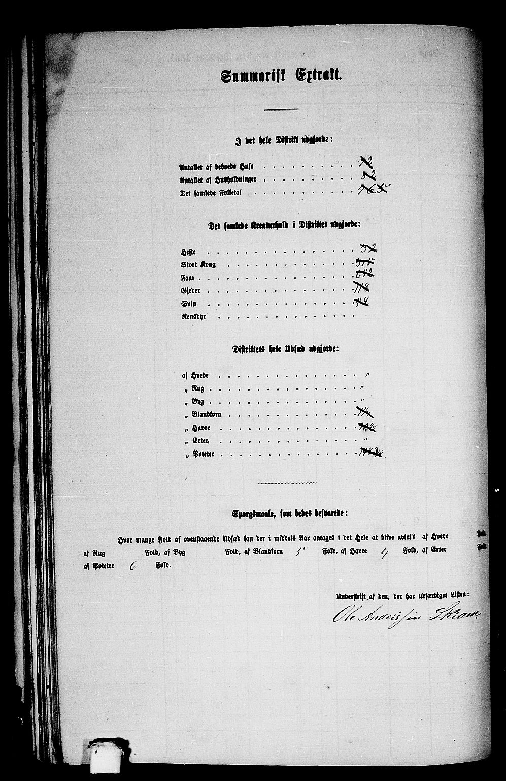 RA, Folketelling 1865 for 1437P Kinn prestegjeld, 1865, s. 110