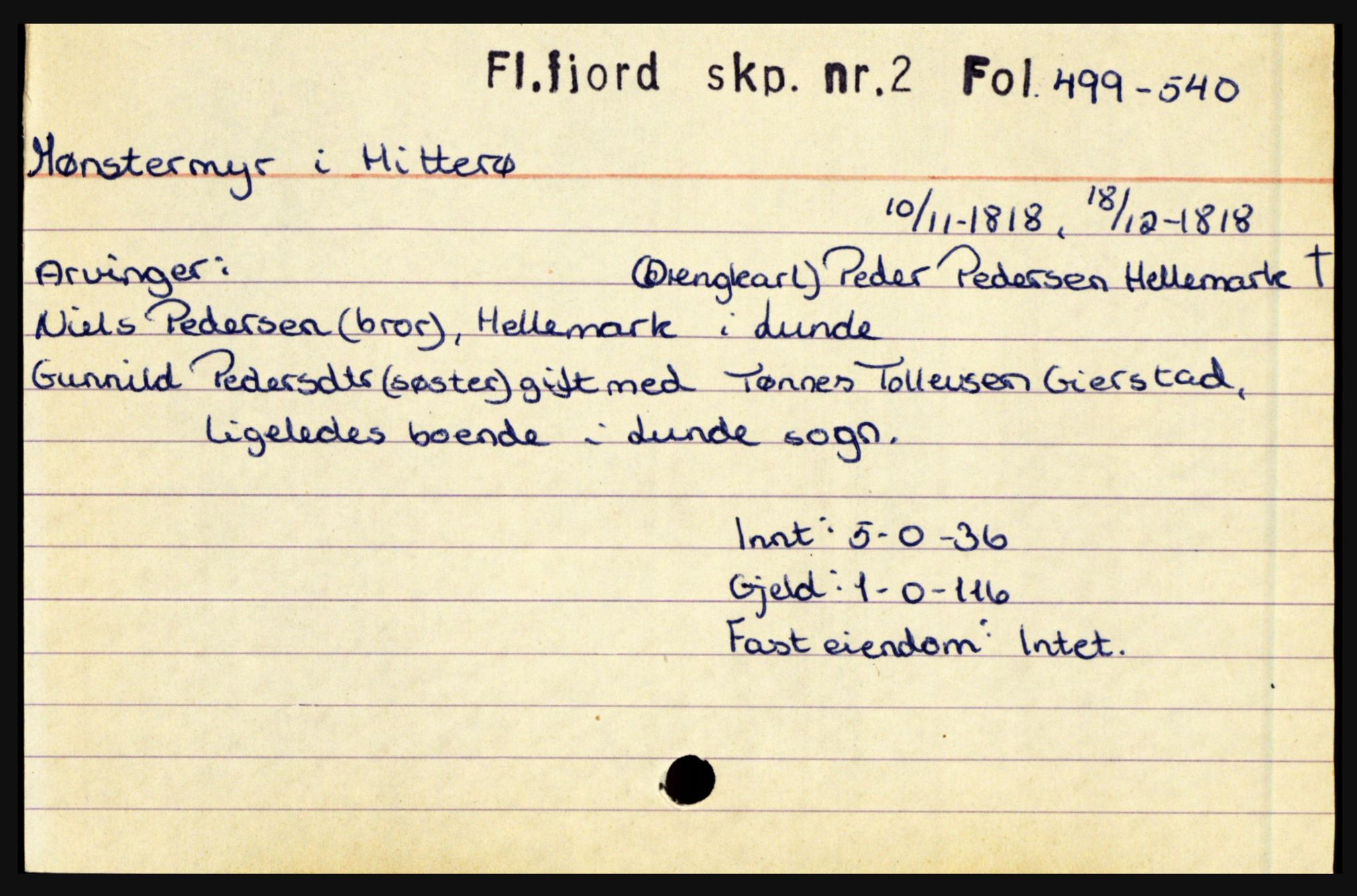 Flekkefjord sorenskriveri, AV/SAK-1221-0001/H, s. 1113