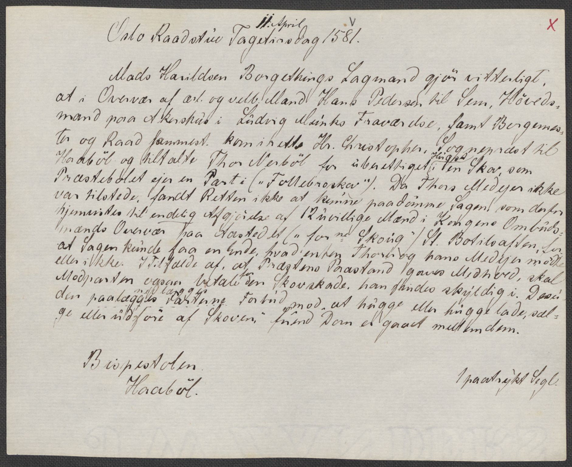 Riksarkivets diplomsamling, AV/RA-EA-5965/F15/L0005: Prestearkiv - Østfold, 1572-1830, s. 93
