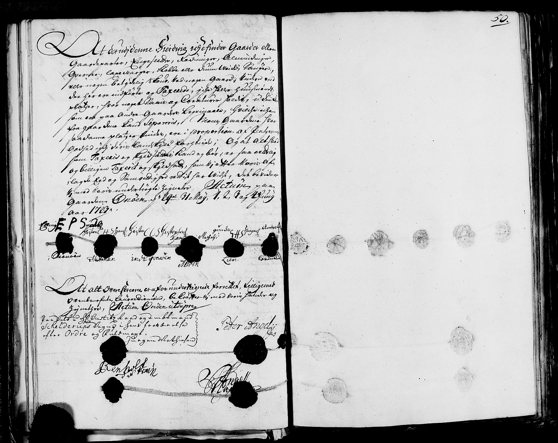 Rentekammeret inntil 1814, Realistisk ordnet avdeling, RA/EA-4070/N/Nb/Nbf/L0170: Helgeland eksaminasjonsprotokoll, 1723, s. 48