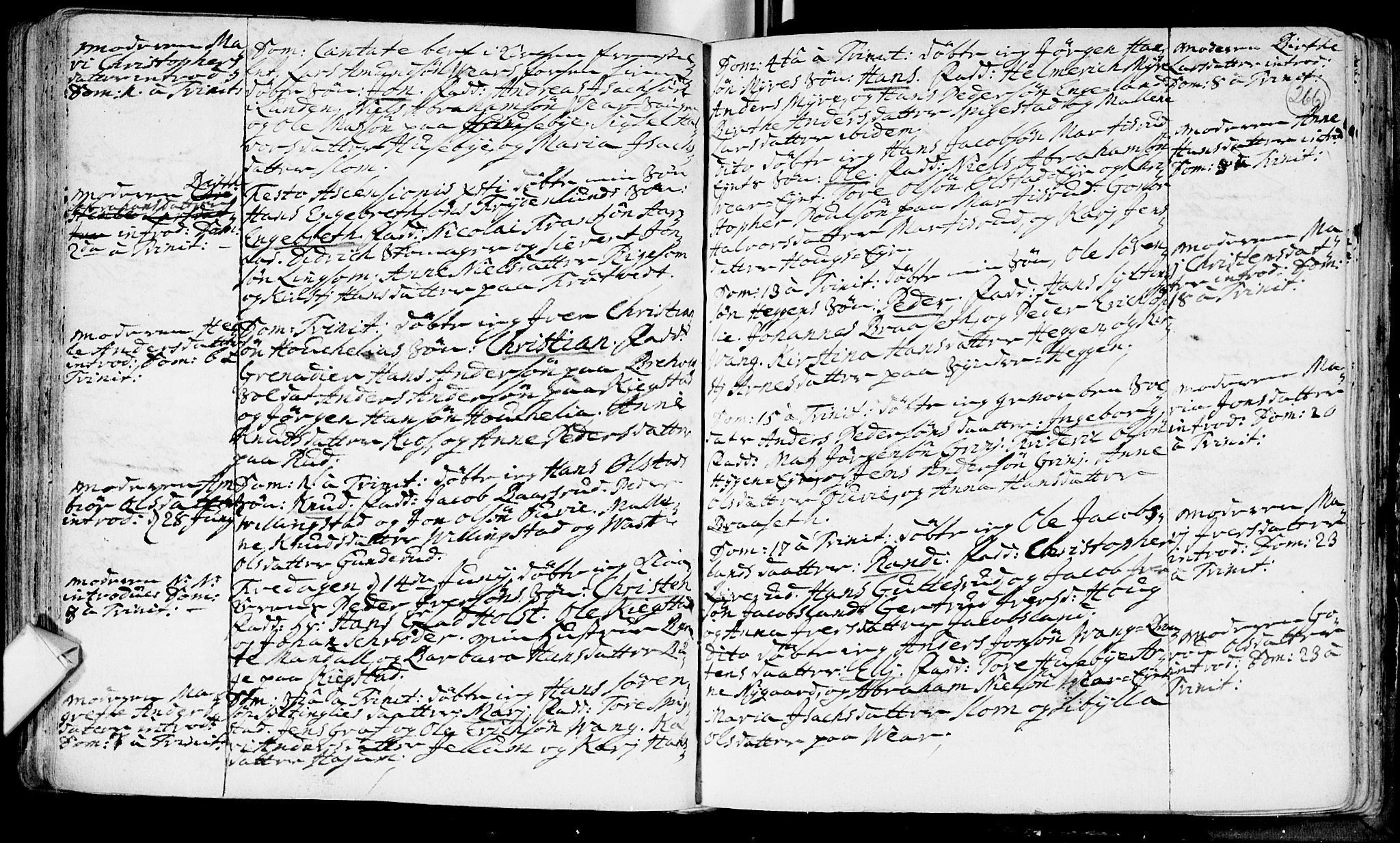 Røyken kirkebøker, SAKO/A-241/F/Fa/L0002: Ministerialbok nr. 2, 1731-1782, s. 266