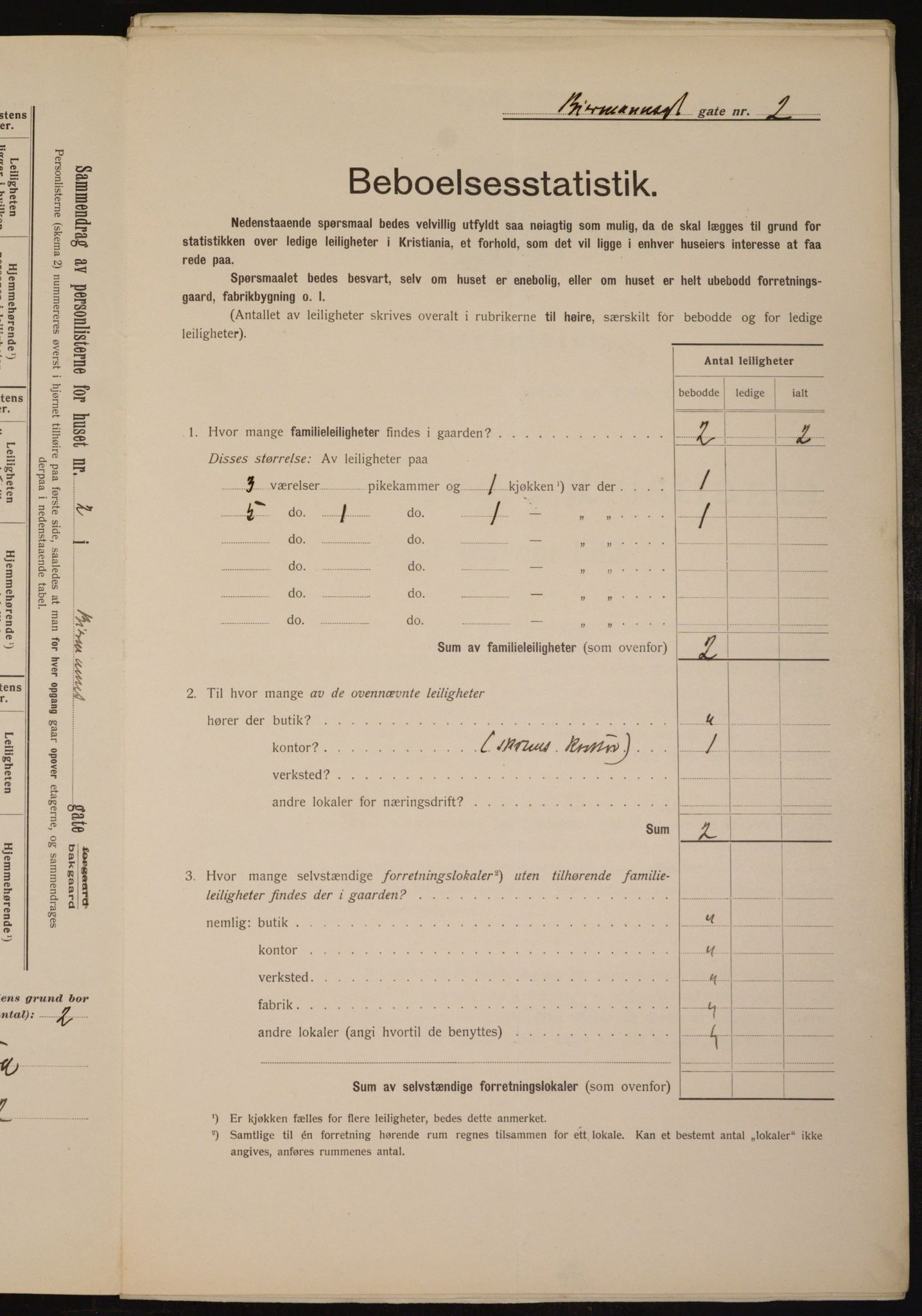 OBA, Kommunal folketelling 1.2.1912 for Kristiania, 1912, s. 4781