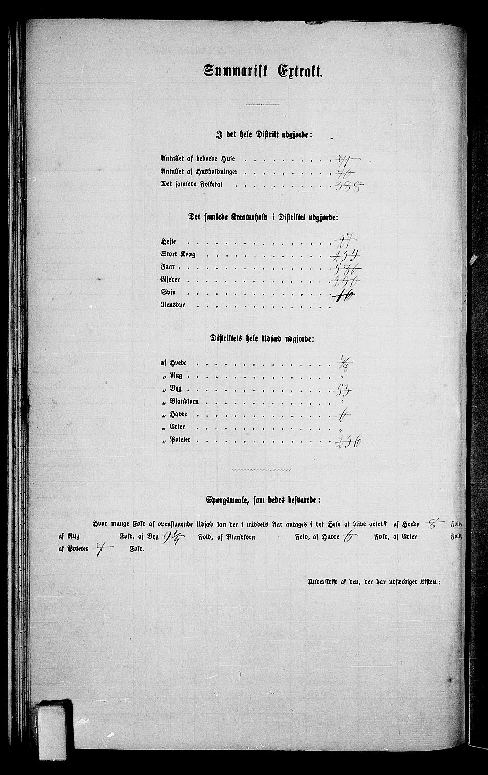 RA, Folketelling 1865 for 0828P Seljord prestegjeld, 1865, s. 54