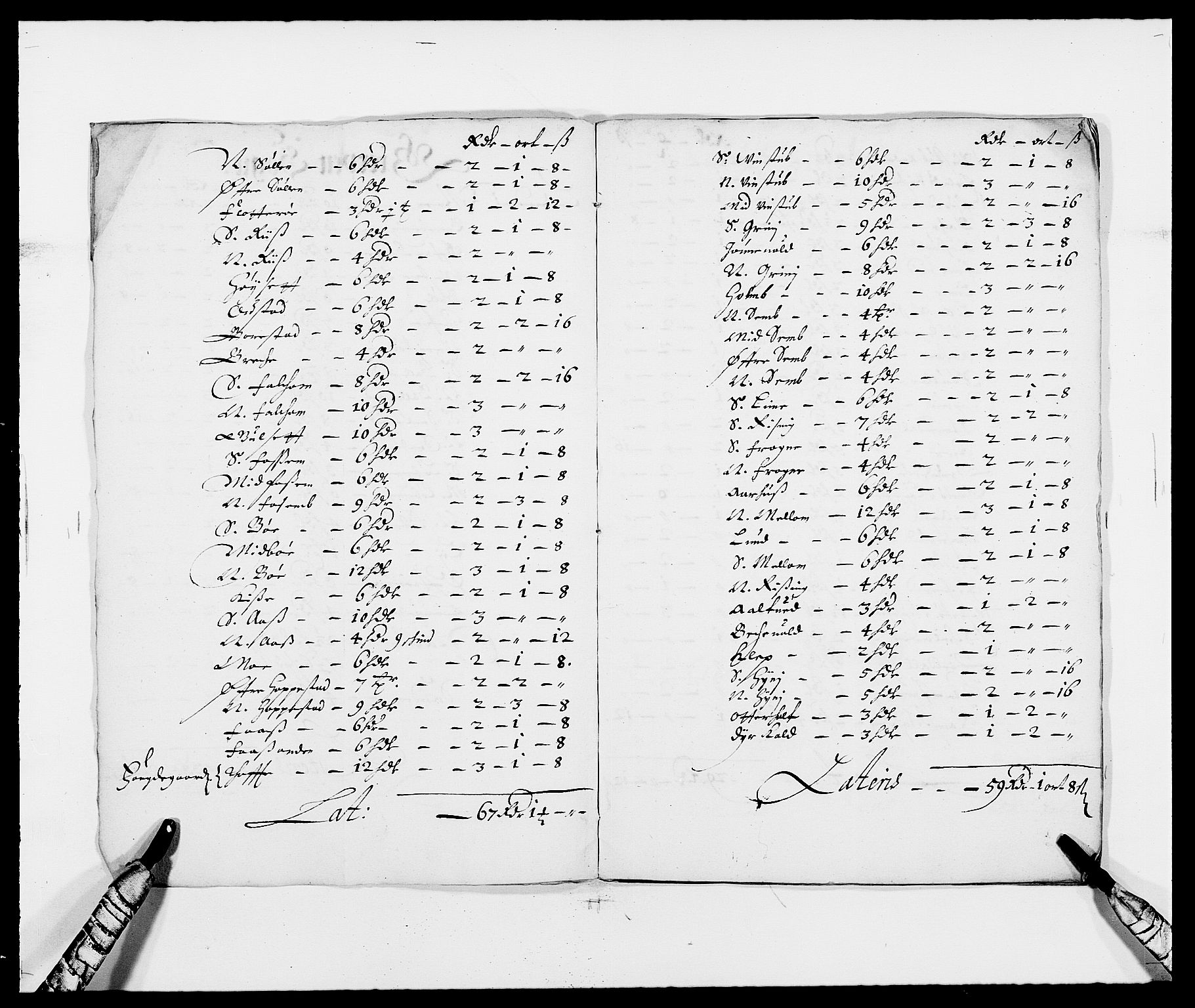 Rentekammeret inntil 1814, Reviderte regnskaper, Fogderegnskap, RA/EA-4092/R34/L2040: Fogderegnskap Bamble, 1662-1669, s. 266