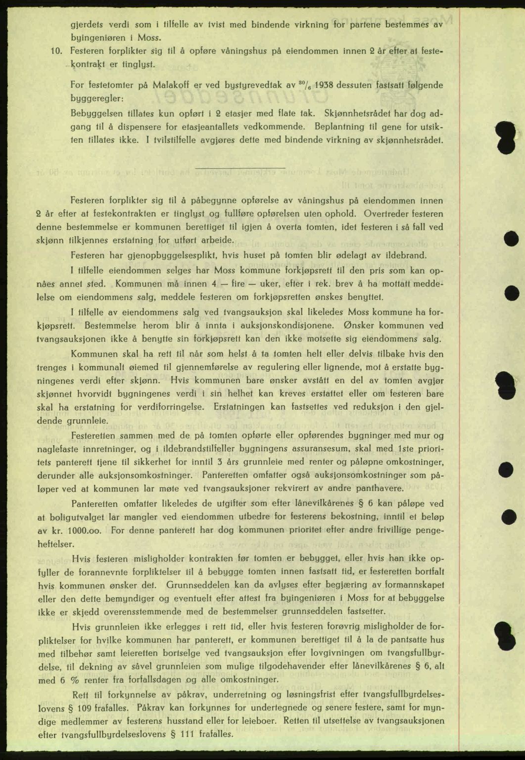 Moss sorenskriveri, SAO/A-10168: Pantebok nr. A5, 1938-1939, Dagboknr: 2717/1938