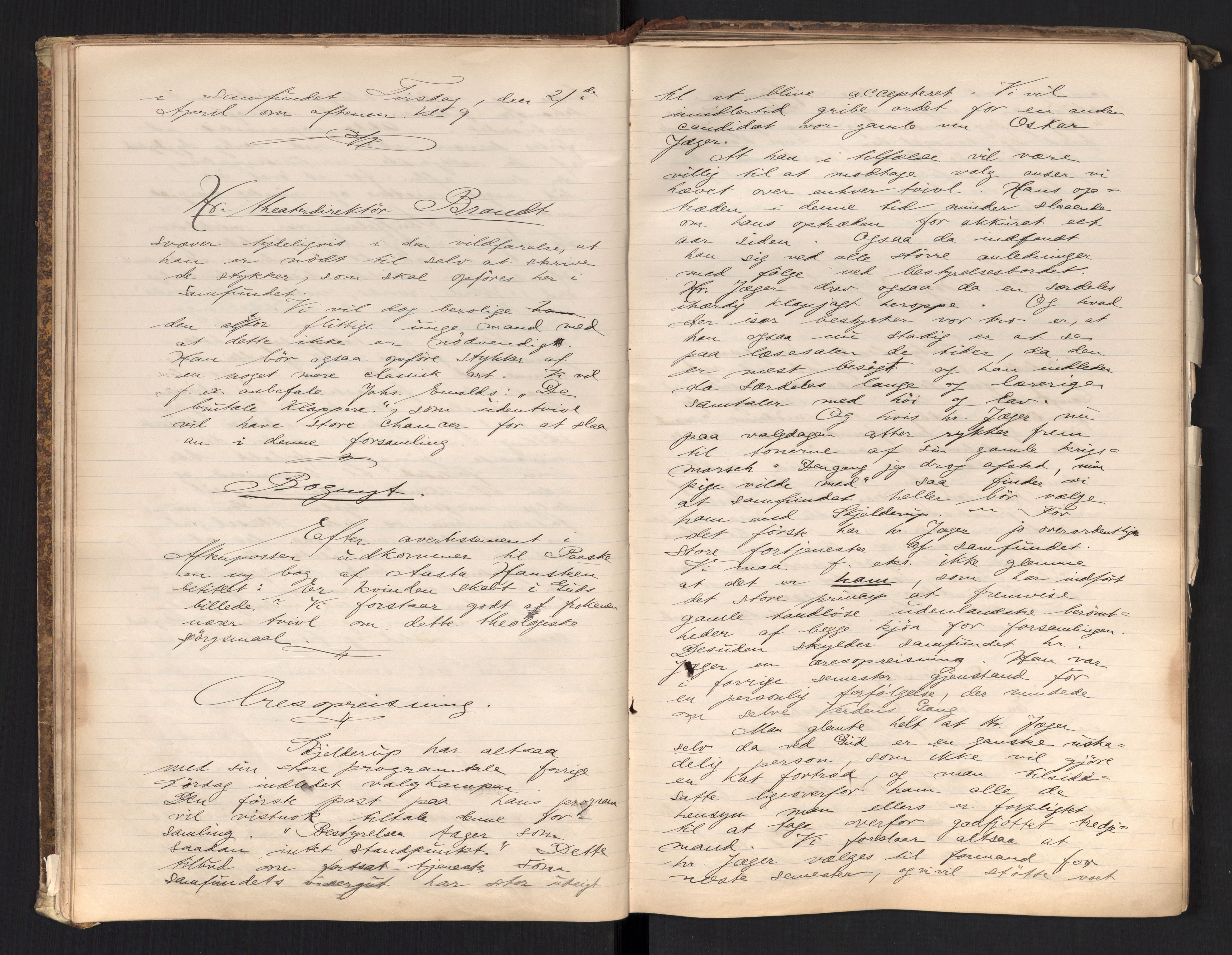 Det Norske Studentersamfund, AV/RA-PA-1322/X/Xa/L0017/0001: -- / Samfundsavisen (stort format), 1902-1904, s. 49