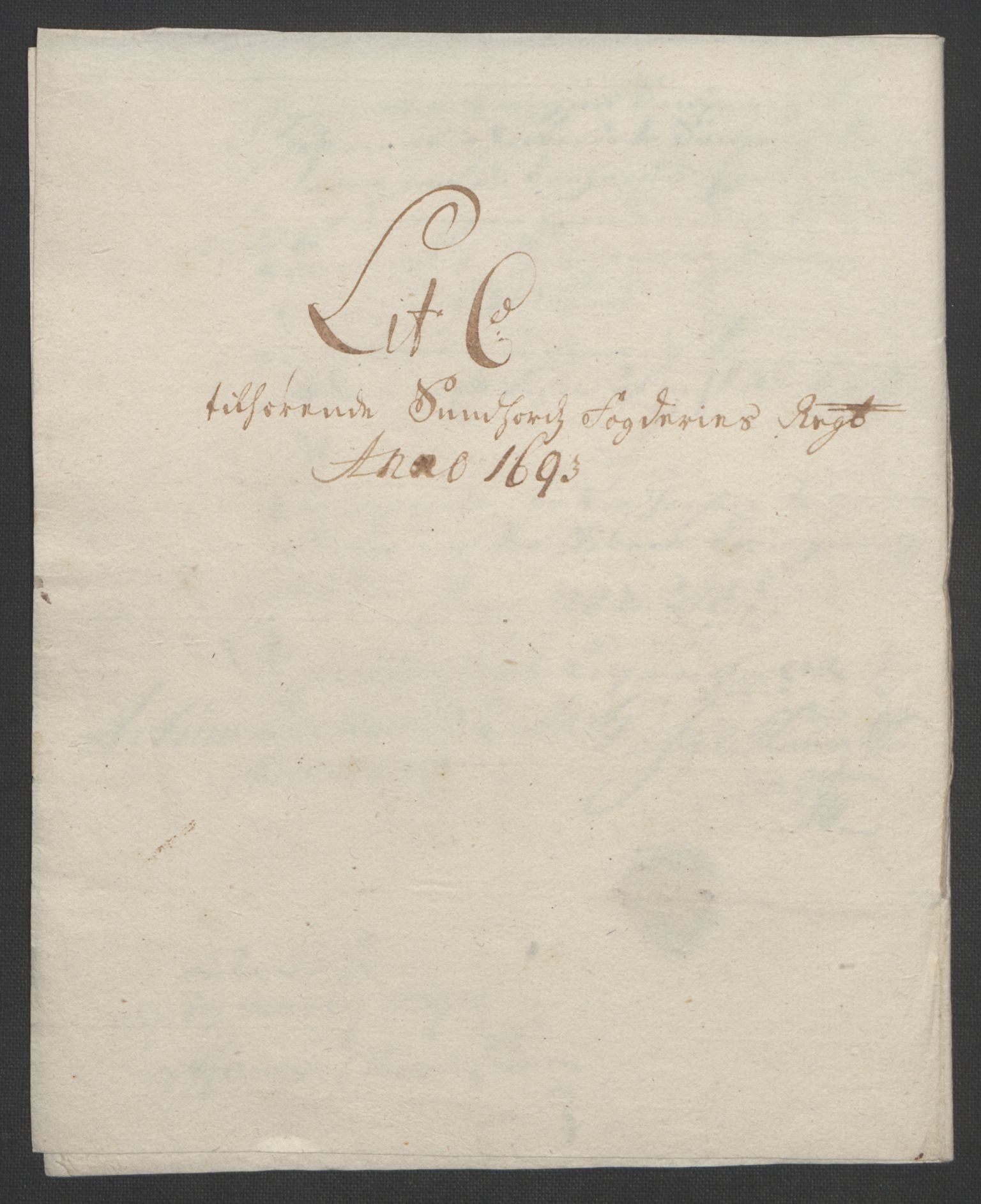 Rentekammeret inntil 1814, Reviderte regnskaper, Fogderegnskap, AV/RA-EA-4092/R48/L2974: Fogderegnskap Sunnhordland og Hardanger, 1693, s. 75