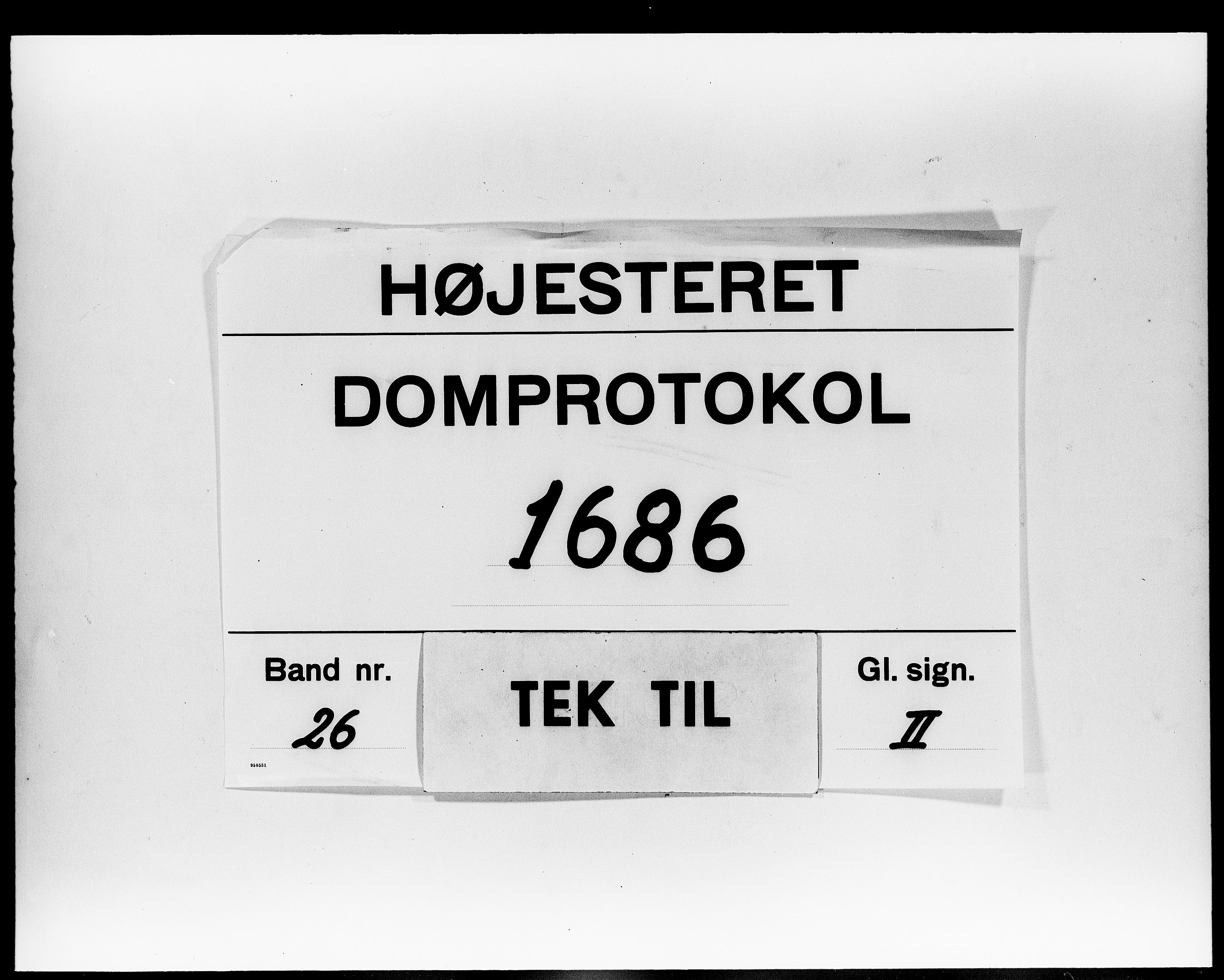 Højesteret, DRA/A-0009, 1686