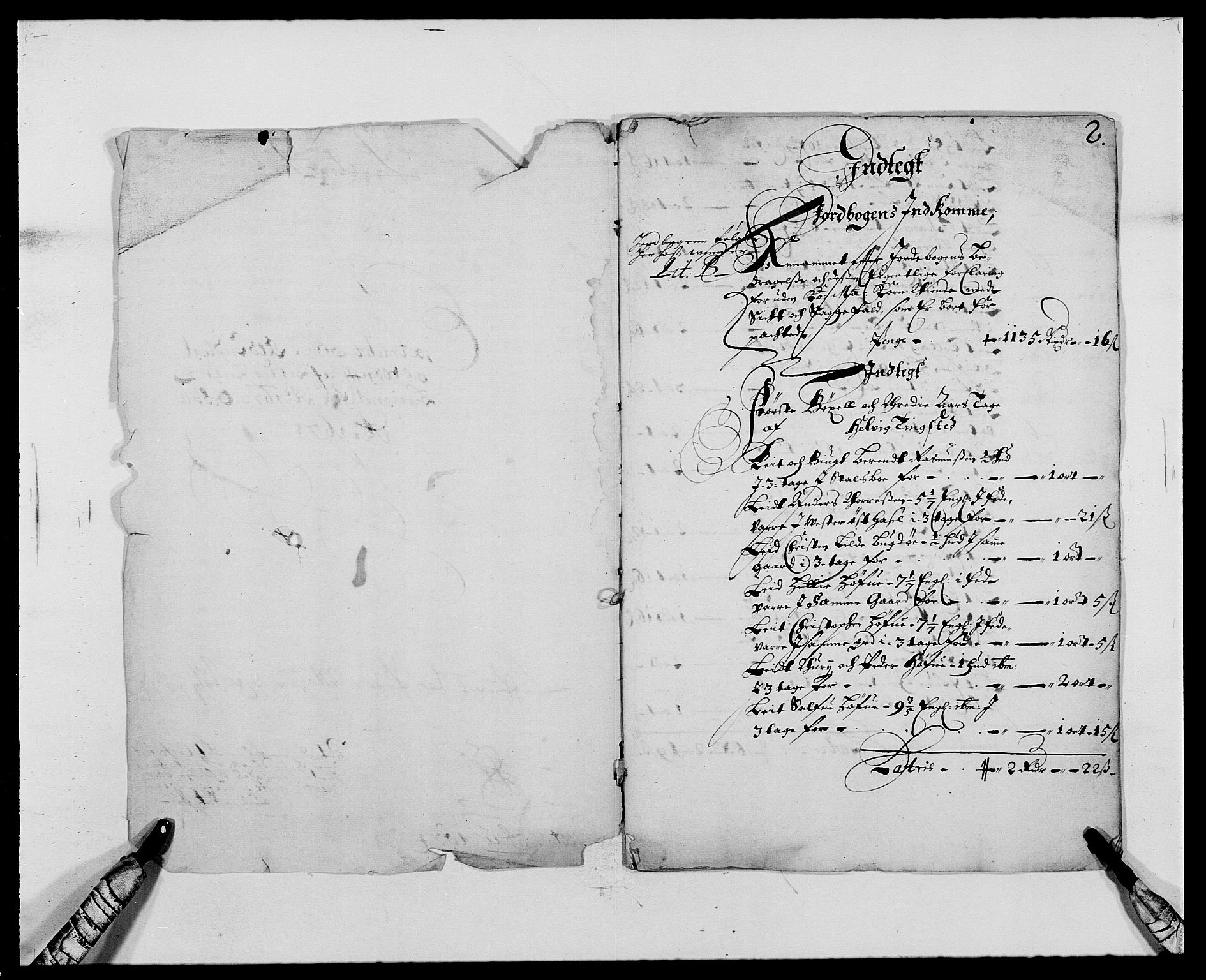 Rentekammeret inntil 1814, Reviderte regnskaper, Fogderegnskap, AV/RA-EA-4092/R41/L2528: Fogderegnskap Lista, 1673-1674, s. 2