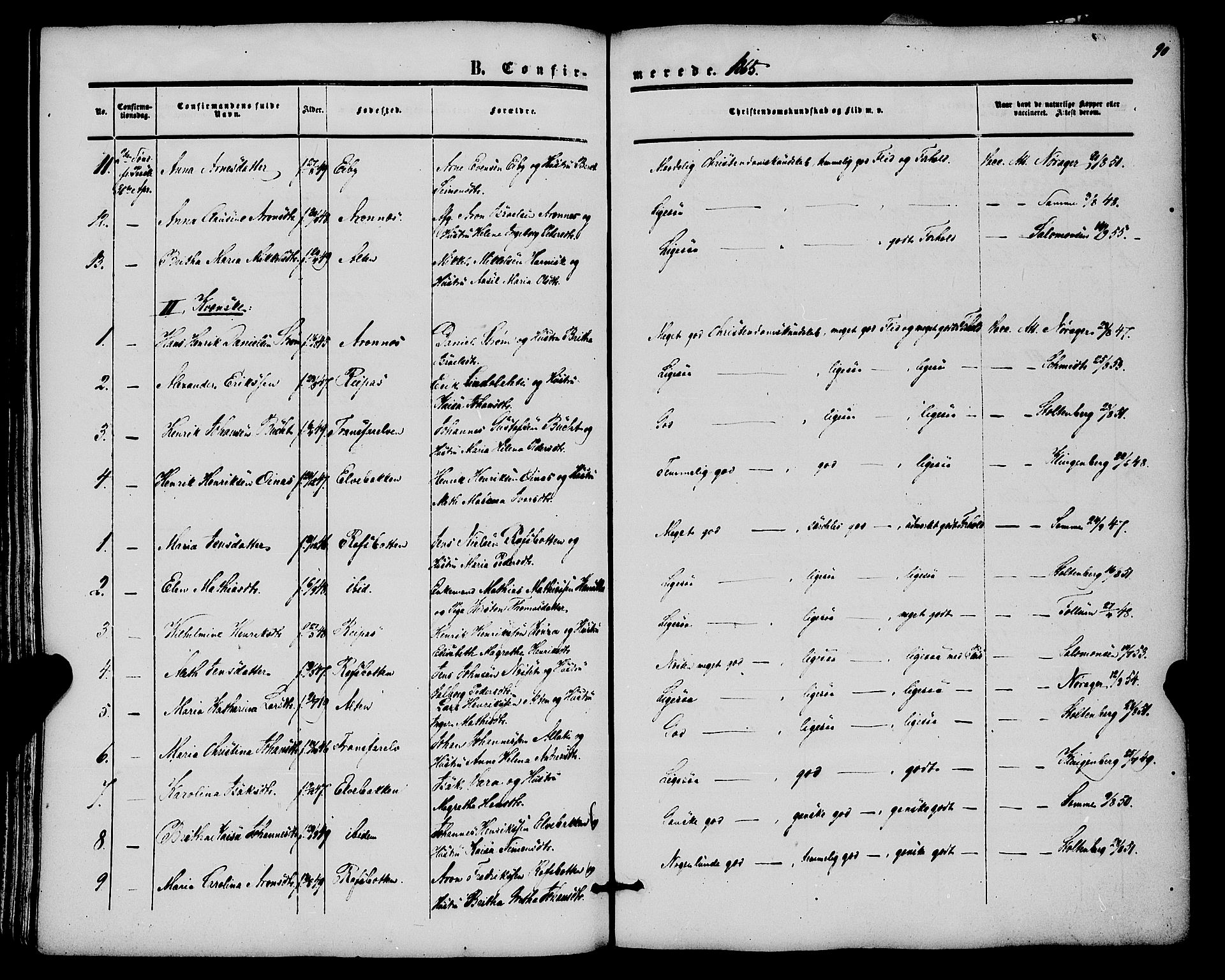 Alta sokneprestkontor, AV/SATØ-S-1338/H/Ha/L0001.kirke: Ministerialbok nr. 1, 1858-1878, s. 90