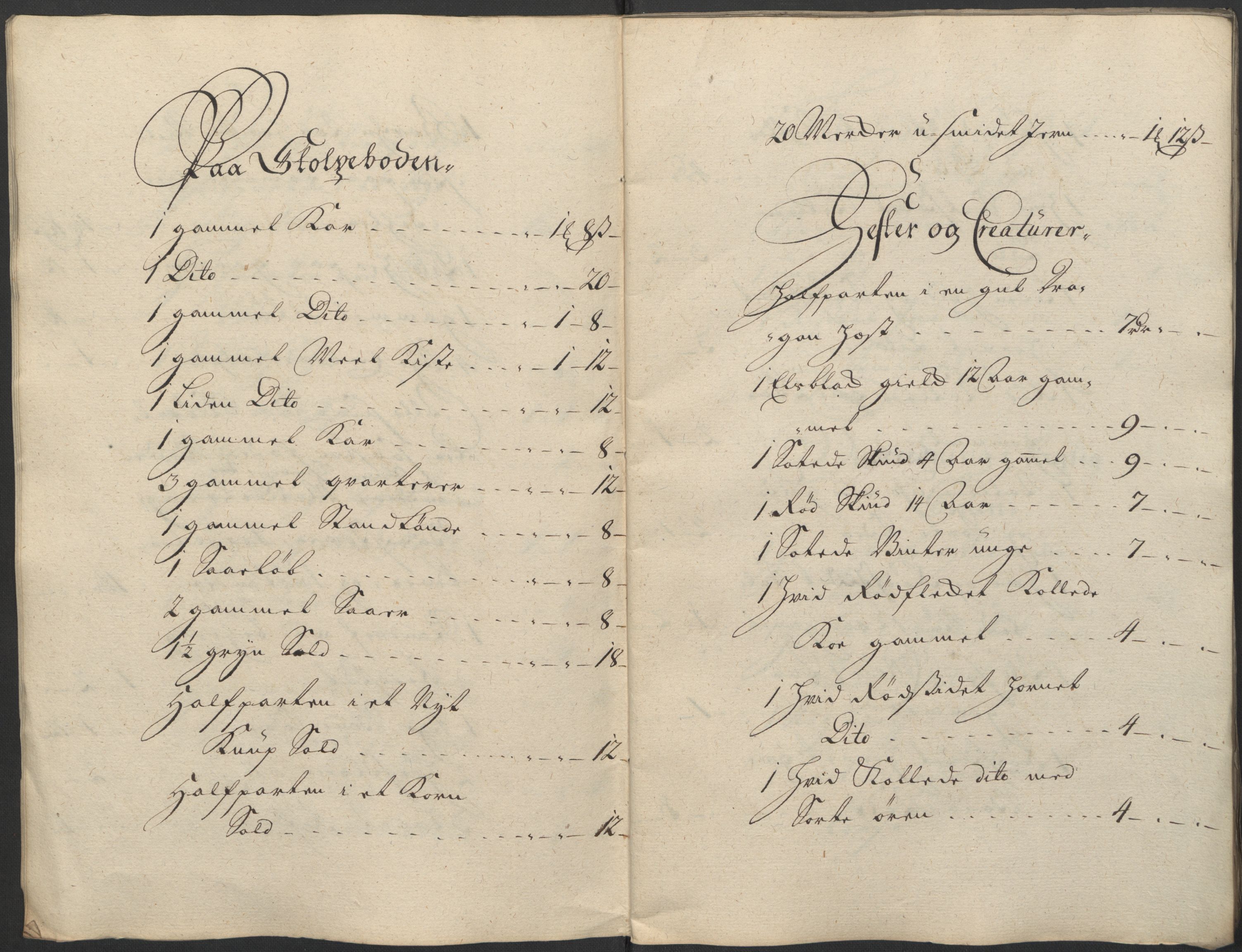 Forsvaret, Generalauditøren, AV/RA-RAFA-1772/F/Fj/Fjb/L0003: Skifter nr. 60 - 69 (1727, 1728), 1727-1728, s. 103