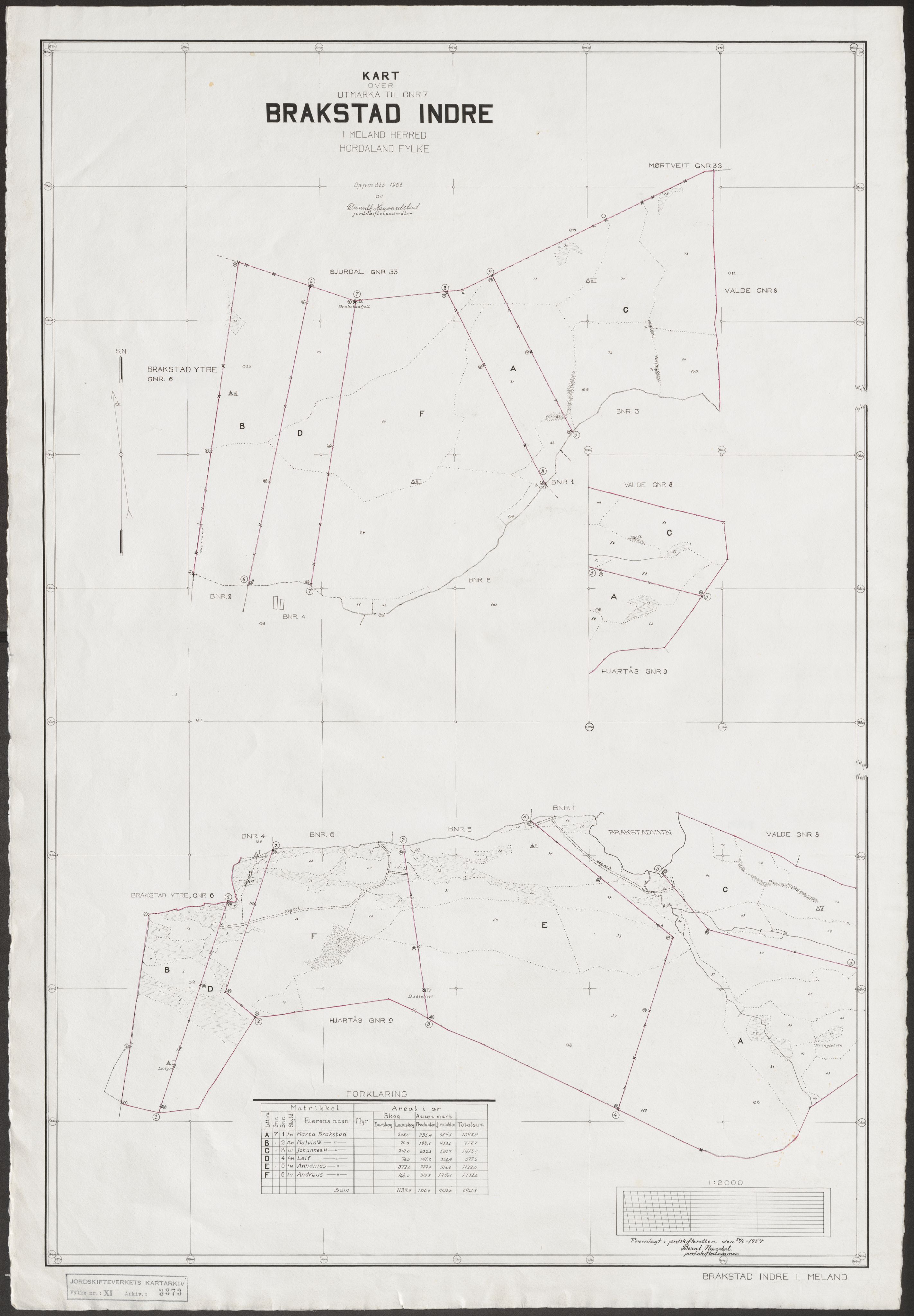 Jordskifteverkets kartarkiv, AV/RA-S-3929/T, 1859-1988, s. 3848