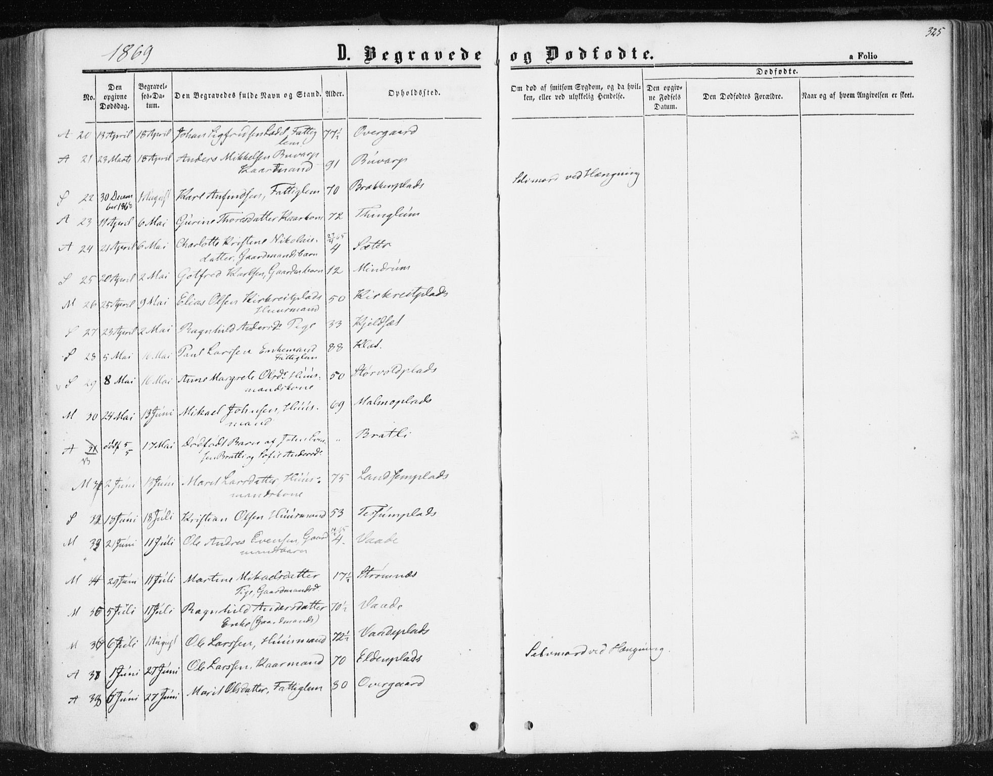 Ministerialprotokoller, klokkerbøker og fødselsregistre - Nord-Trøndelag, SAT/A-1458/741/L0394: Ministerialbok nr. 741A08, 1864-1877, s. 325
