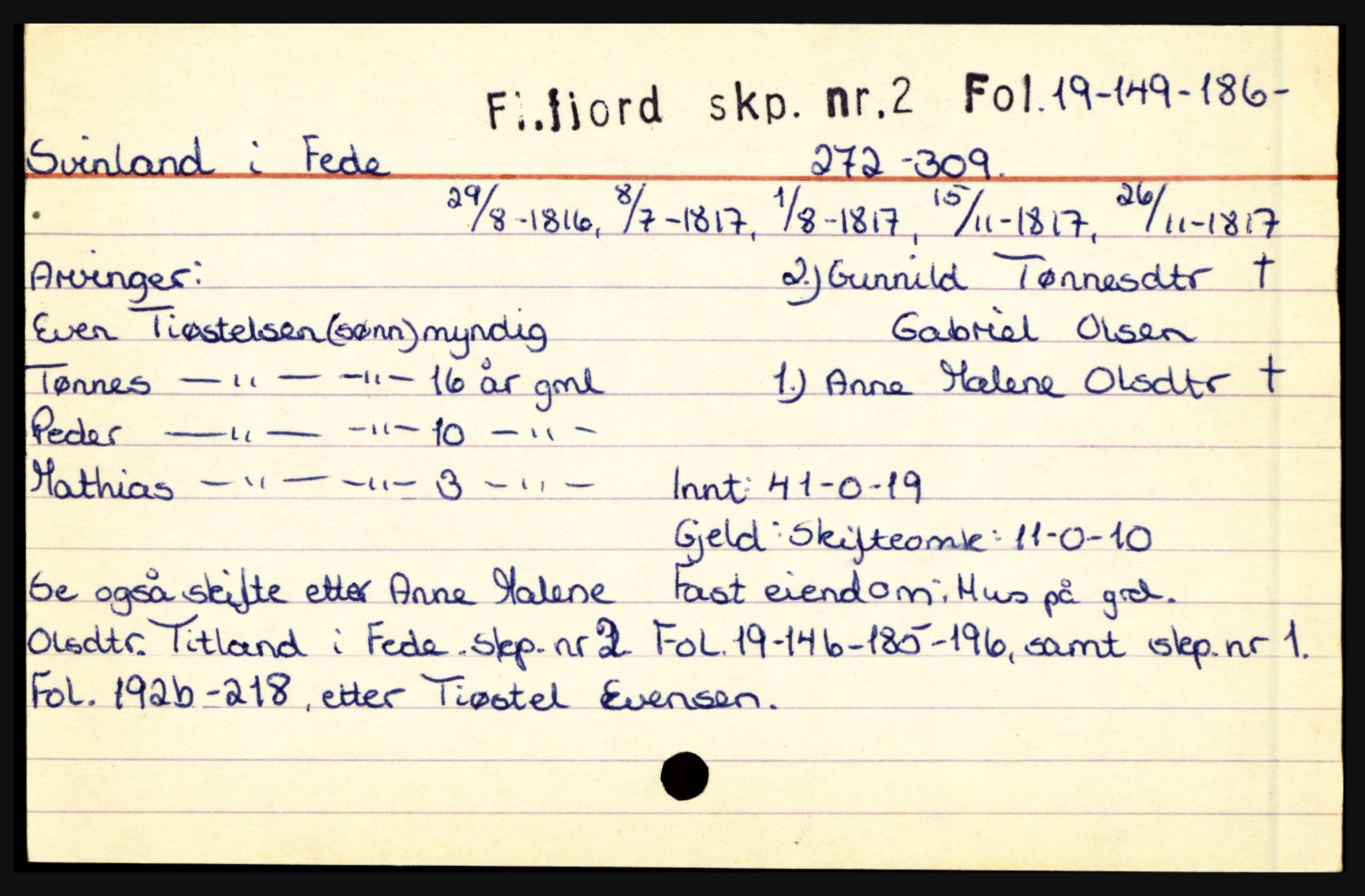 Flekkefjord sorenskriveri, AV/SAK-1221-0001/H, s. 1507