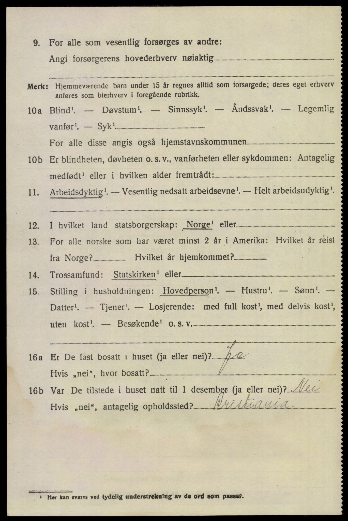 SAKO, Folketelling 1920 for 0716 Våle herred, 1920, s. 1235
