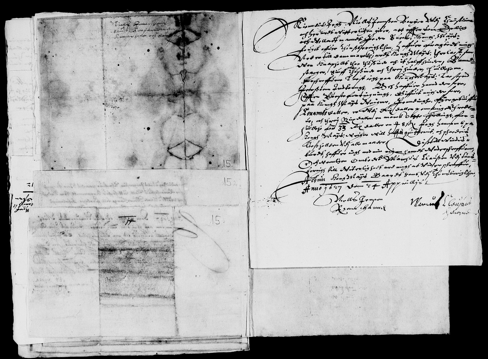 Rentekammeret inntil 1814, Reviderte regnskaper, Lensregnskaper, AV/RA-EA-5023/R/Rb/Rbo/L0007: Tønsberg len, 1624-1627