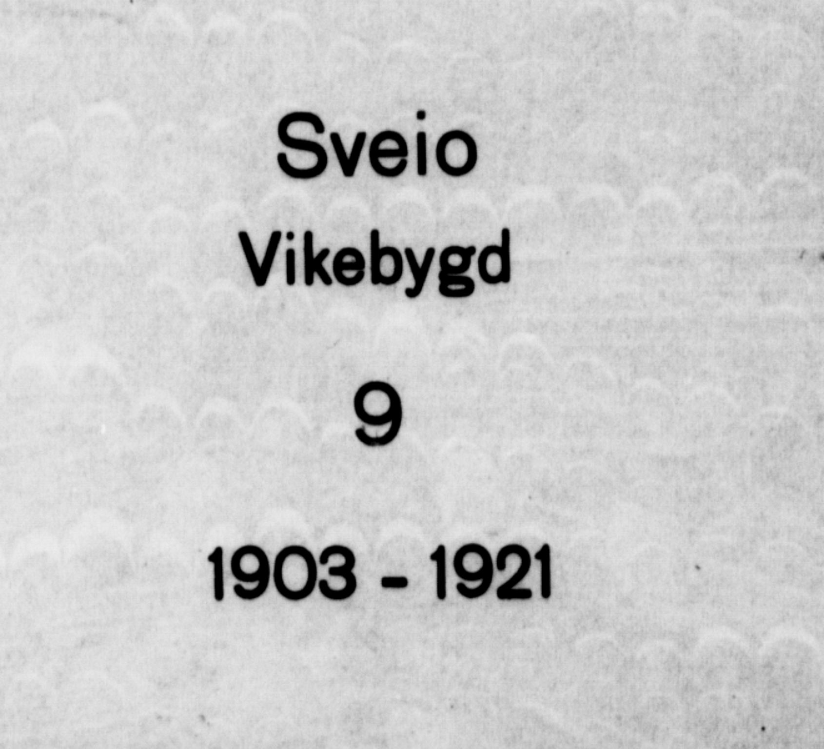 Sveio Sokneprestembete, SAB/A-78501/H/Hab: Klokkerbok nr. C 4, 1903-1921