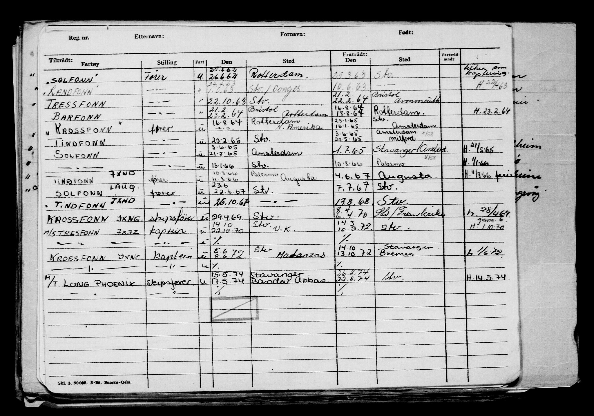 Direktoratet for sjømenn, AV/RA-S-3545/G/Gb/L0142: Hovedkort, 1916, s. 10