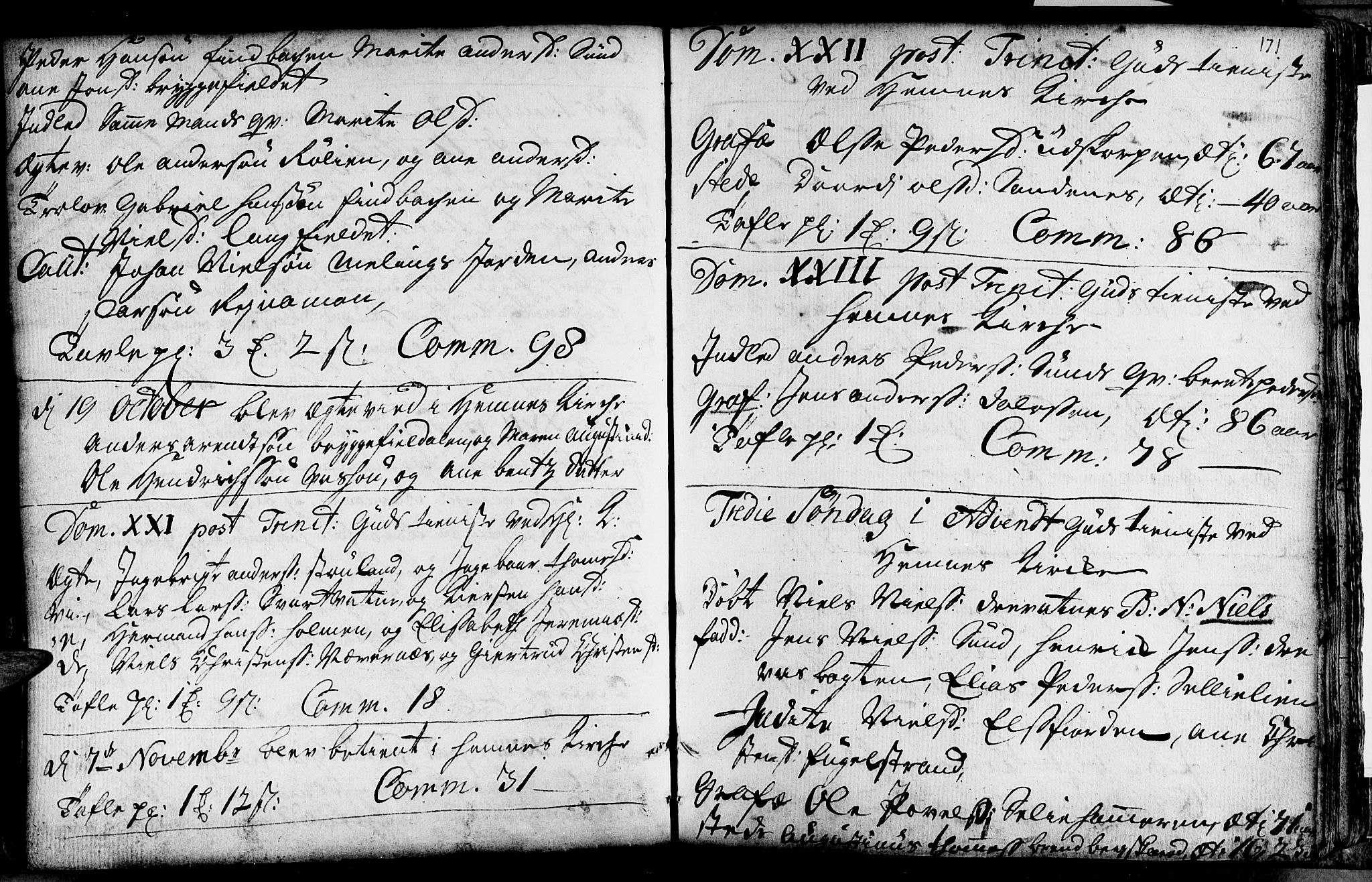 Ministerialprotokoller, klokkerbøker og fødselsregistre - Nordland, AV/SAT-A-1459/825/L0346: Ministerialbok nr. 825A02, 1729-1748, s. 171