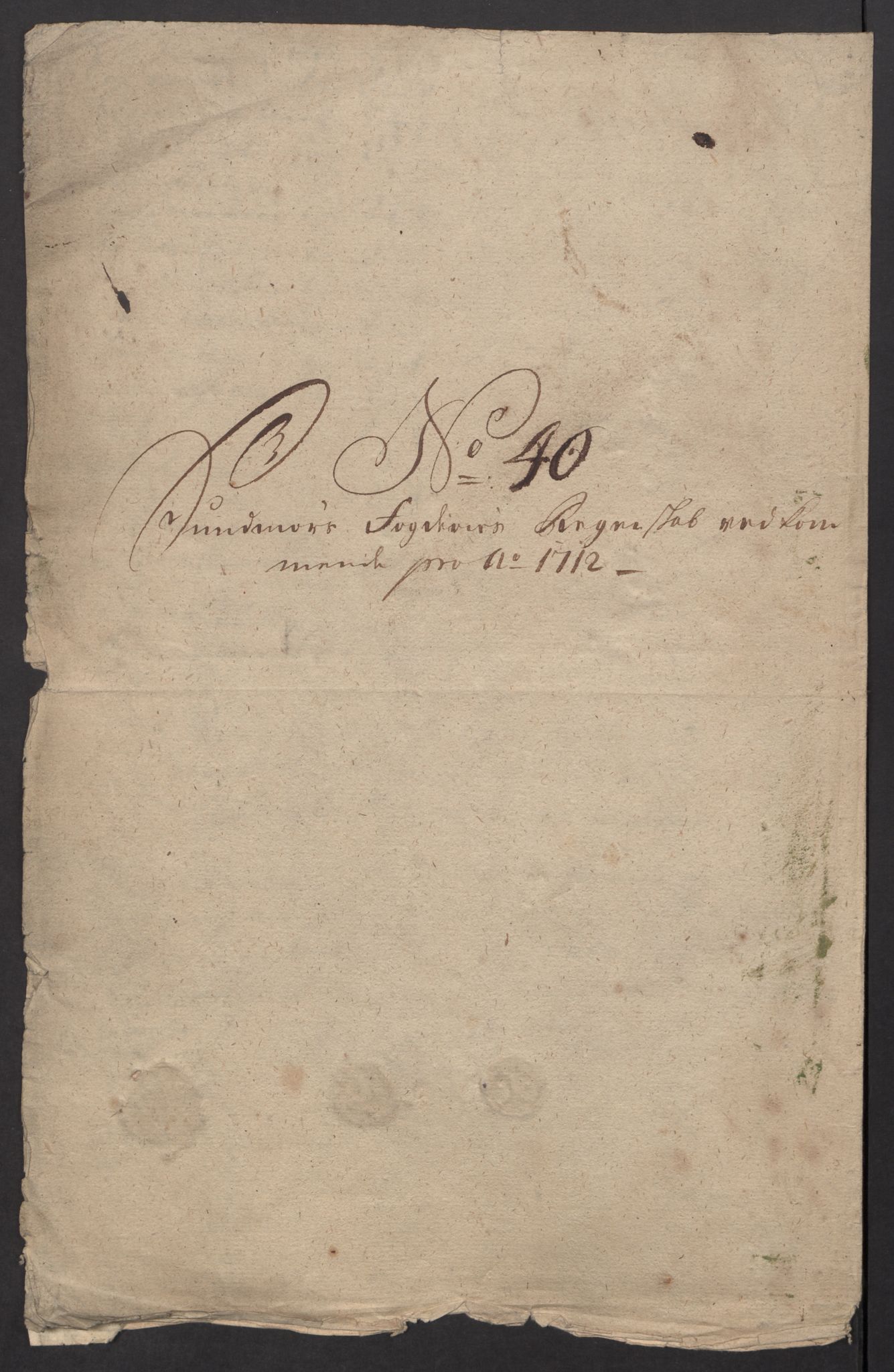 Rentekammeret inntil 1814, Reviderte regnskaper, Fogderegnskap, AV/RA-EA-4092/R54/L3565: Fogderegnskap Sunnmøre, 1712-1713, s. 231