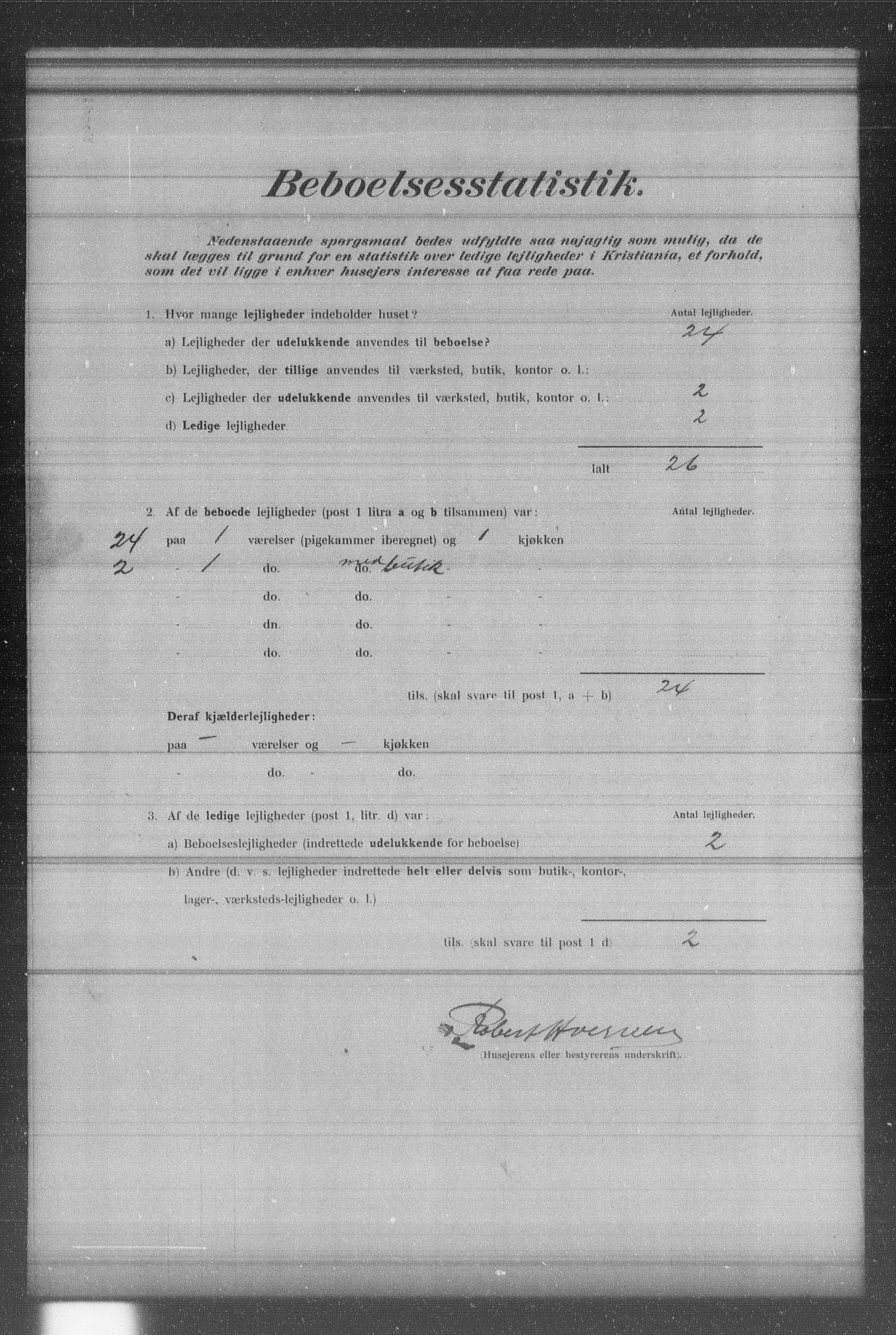 OBA, Kommunal folketelling 31.12.1902 for Kristiania kjøpstad, 1902, s. 10555