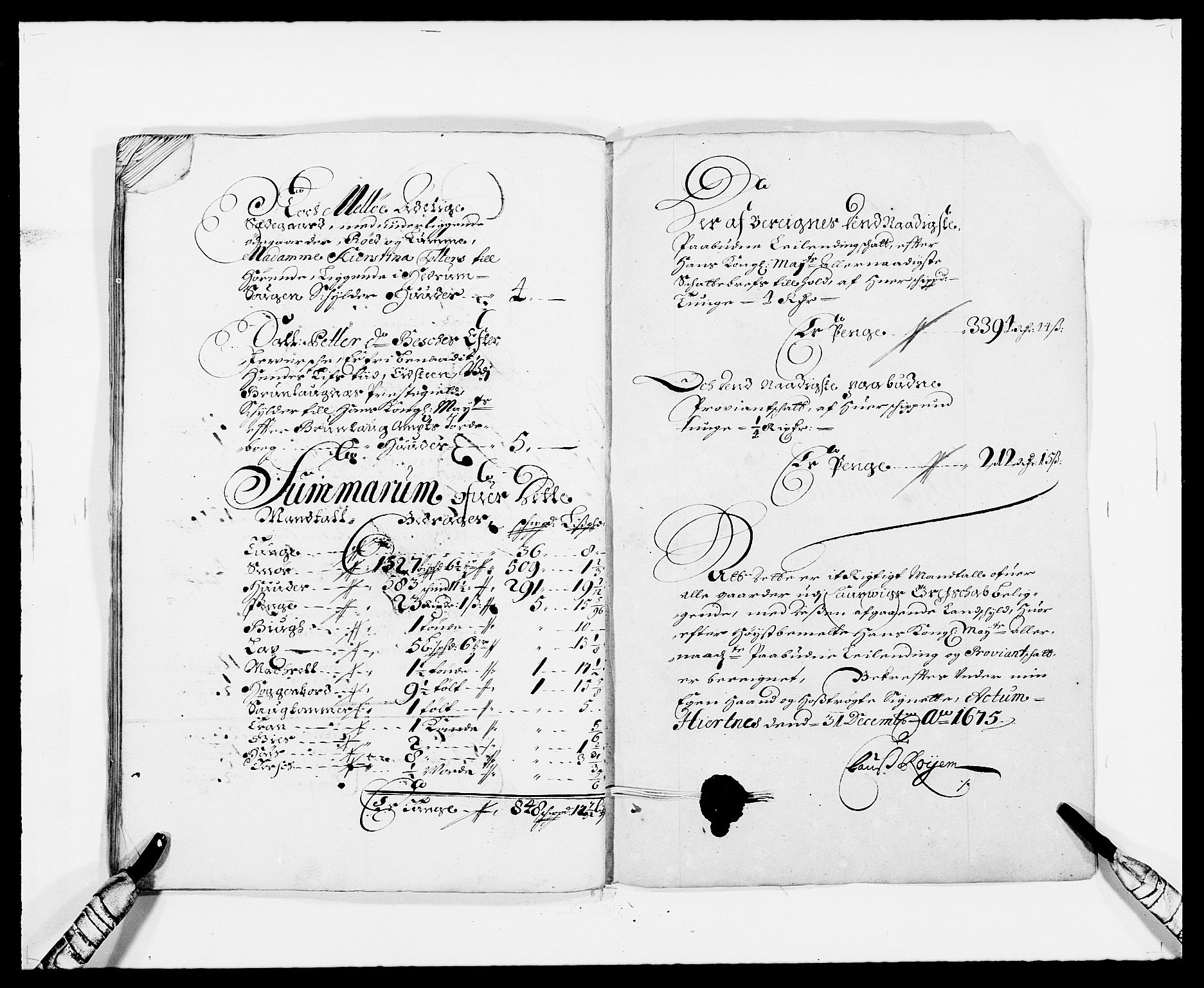 Rentekammeret inntil 1814, Reviderte regnskaper, Fogderegnskap, RA/EA-4092/R33/L1967: Fogderegnskap Larvik grevskap, 1675-1687, s. 136