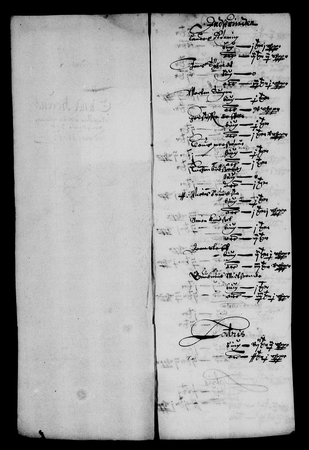 Rentekammeret inntil 1814, Reviderte regnskaper, Lensregnskaper, AV/RA-EA-5023/R/Rb/Rbw/L0103: Trondheim len, 1651-1652