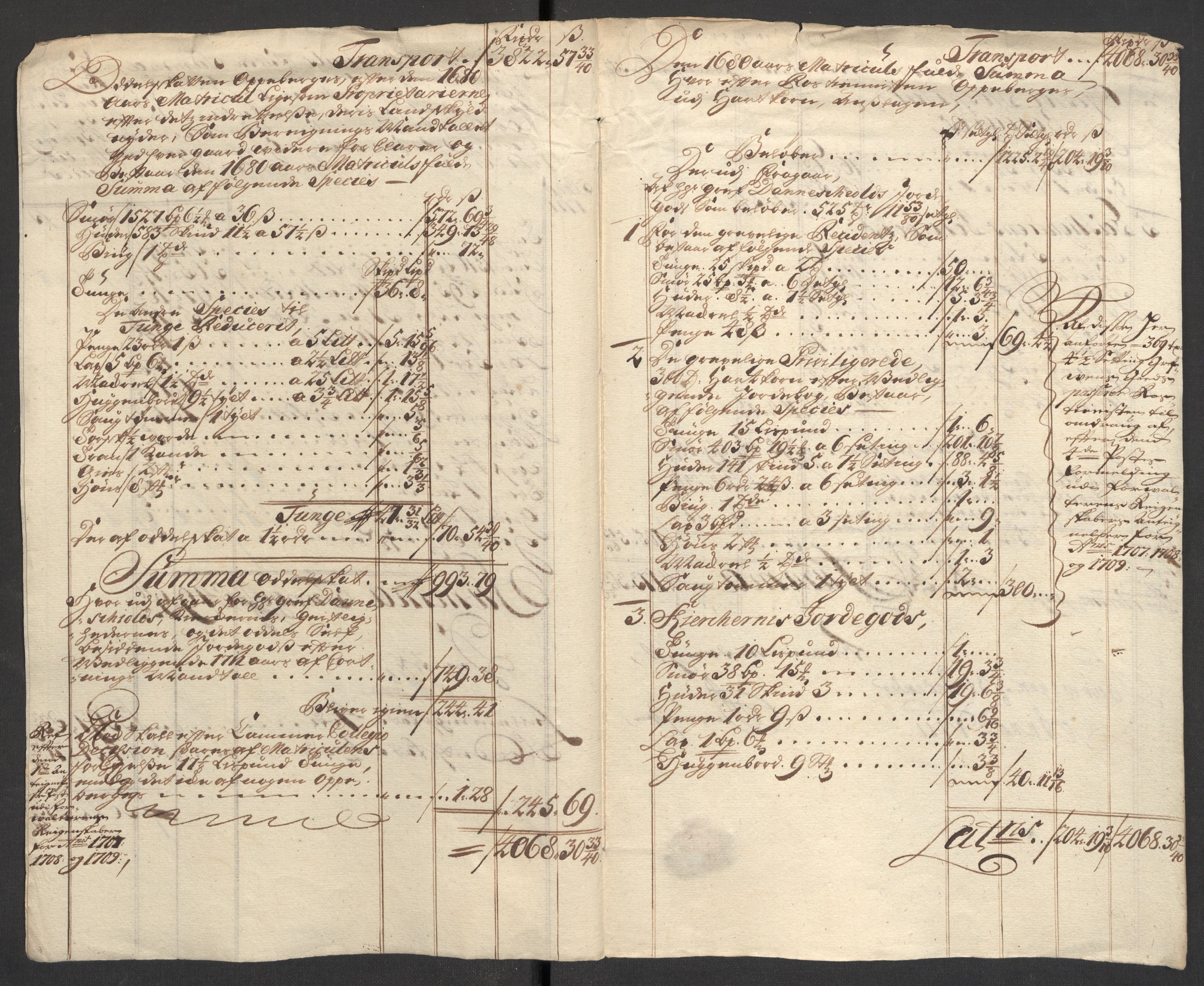 Rentekammeret inntil 1814, Reviderte regnskaper, Fogderegnskap, AV/RA-EA-4092/R33/L1983: Fogderegnskap Larvik grevskap, 1711, s. 149