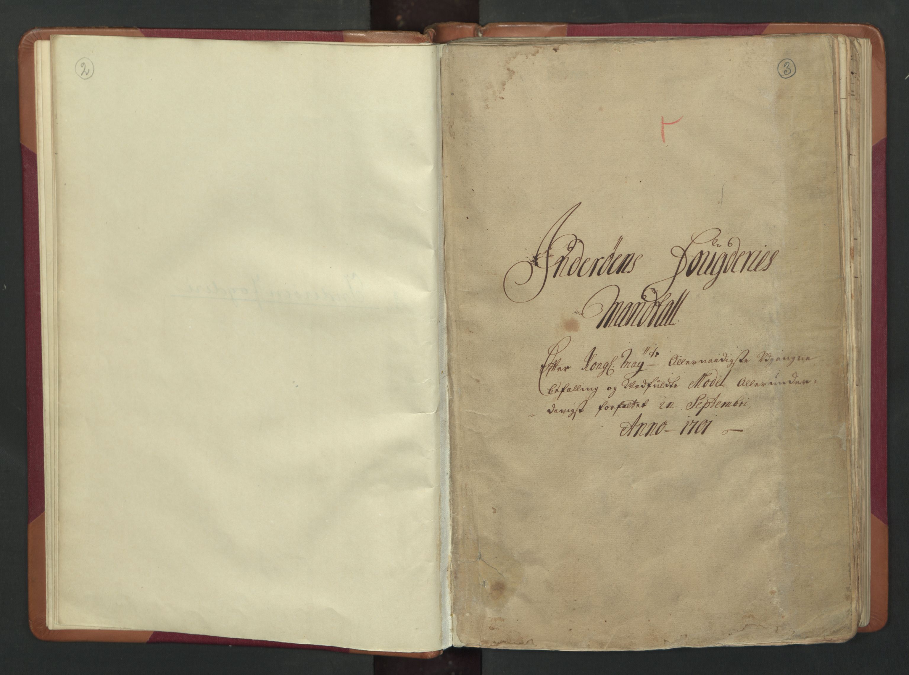 RA, Manntallet 1701, nr. 15: Inderøy fogderi og Namdal fogderi, 1701, s. 2-3