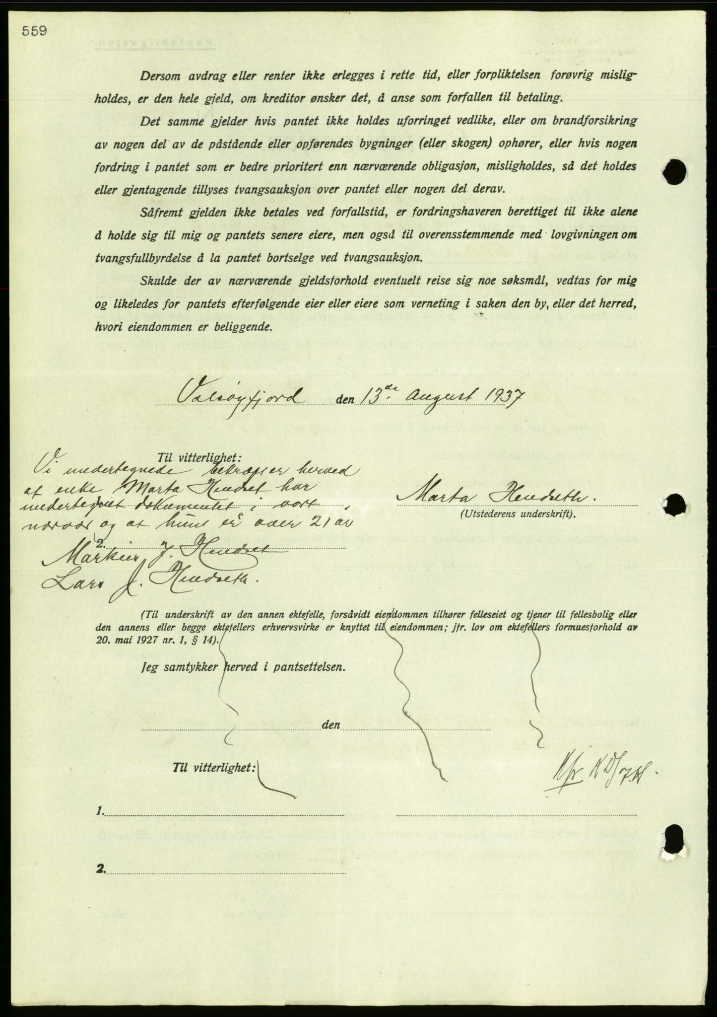 Nordmøre sorenskriveri, AV/SAT-A-4132/1/2/2Ca/L0092: Pantebok nr. B82, 1937-1938, Dagboknr: 72/1938