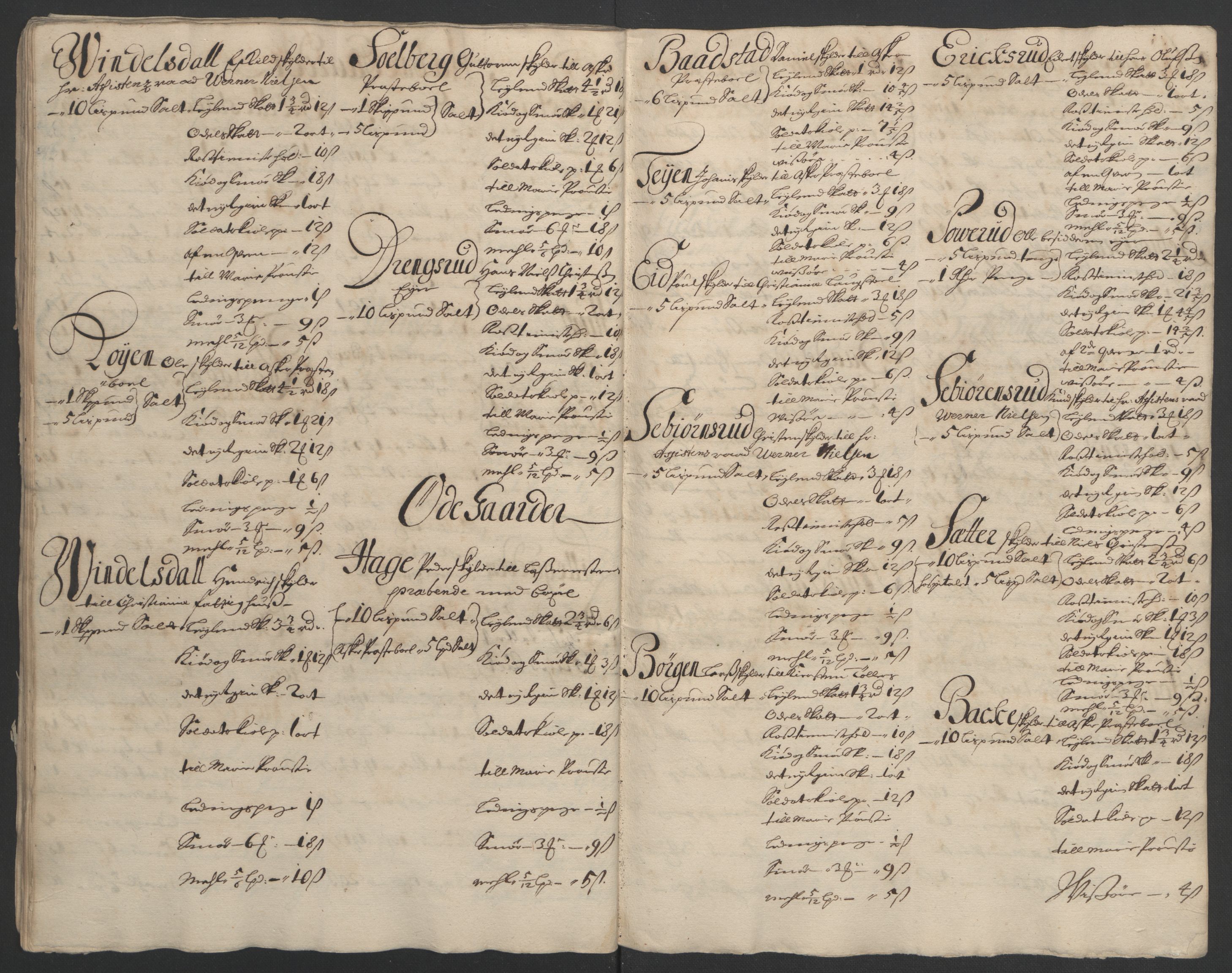 Rentekammeret inntil 1814, Reviderte regnskaper, Fogderegnskap, AV/RA-EA-4092/R08/L0426: Fogderegnskap Aker, 1692-1693, s. 64