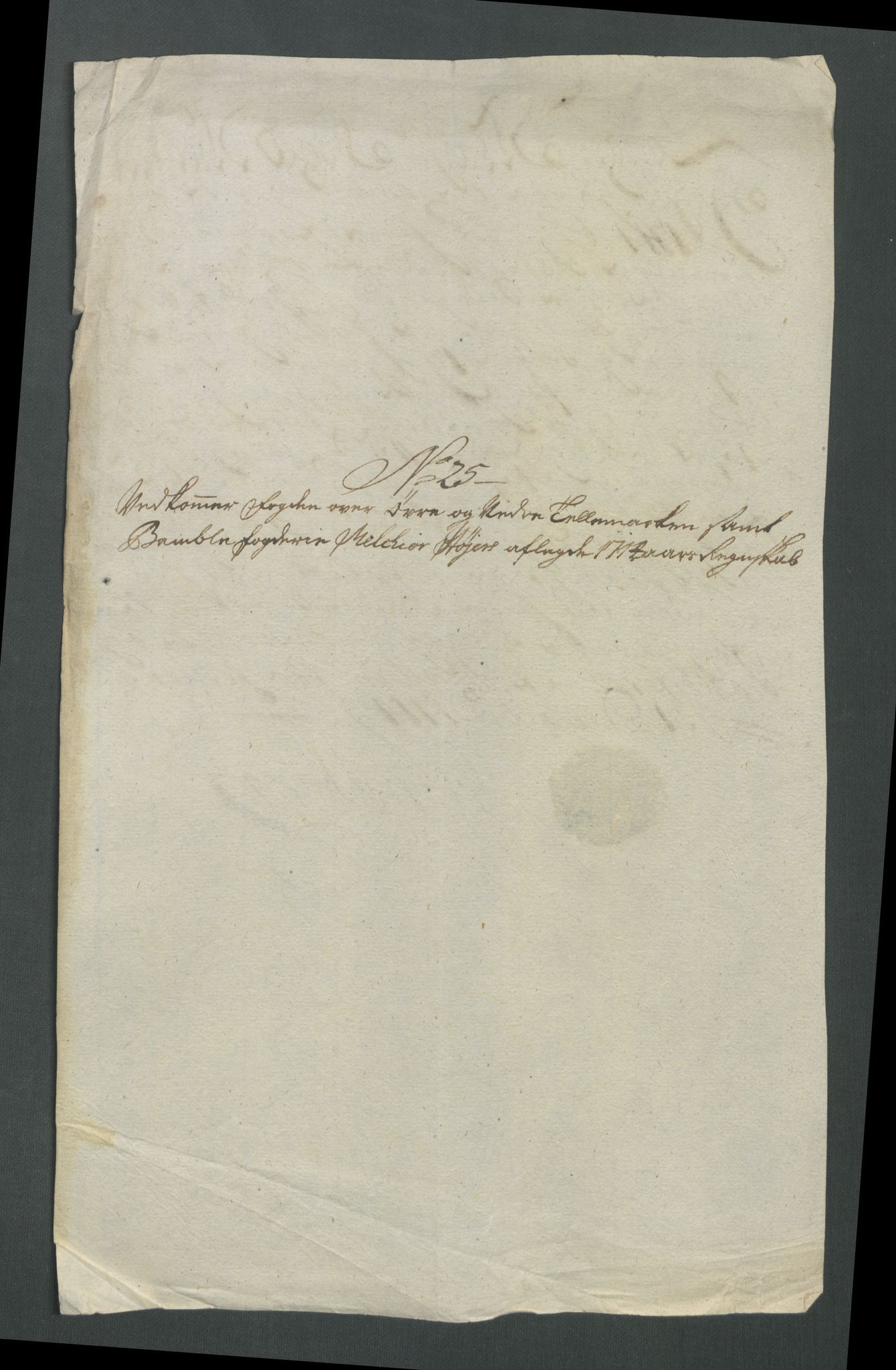 Rentekammeret inntil 1814, Reviderte regnskaper, Fogderegnskap, AV/RA-EA-4092/R36/L2126: Fogderegnskap Øvre og Nedre Telemark og Bamble, 1714, s. 279