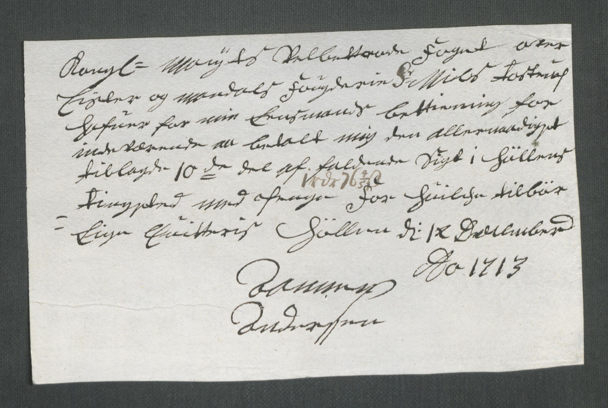 Rentekammeret inntil 1814, Reviderte regnskaper, Fogderegnskap, AV/RA-EA-4092/R43/L2556: Fogderegnskap Lista og Mandal, 1713, s. 461