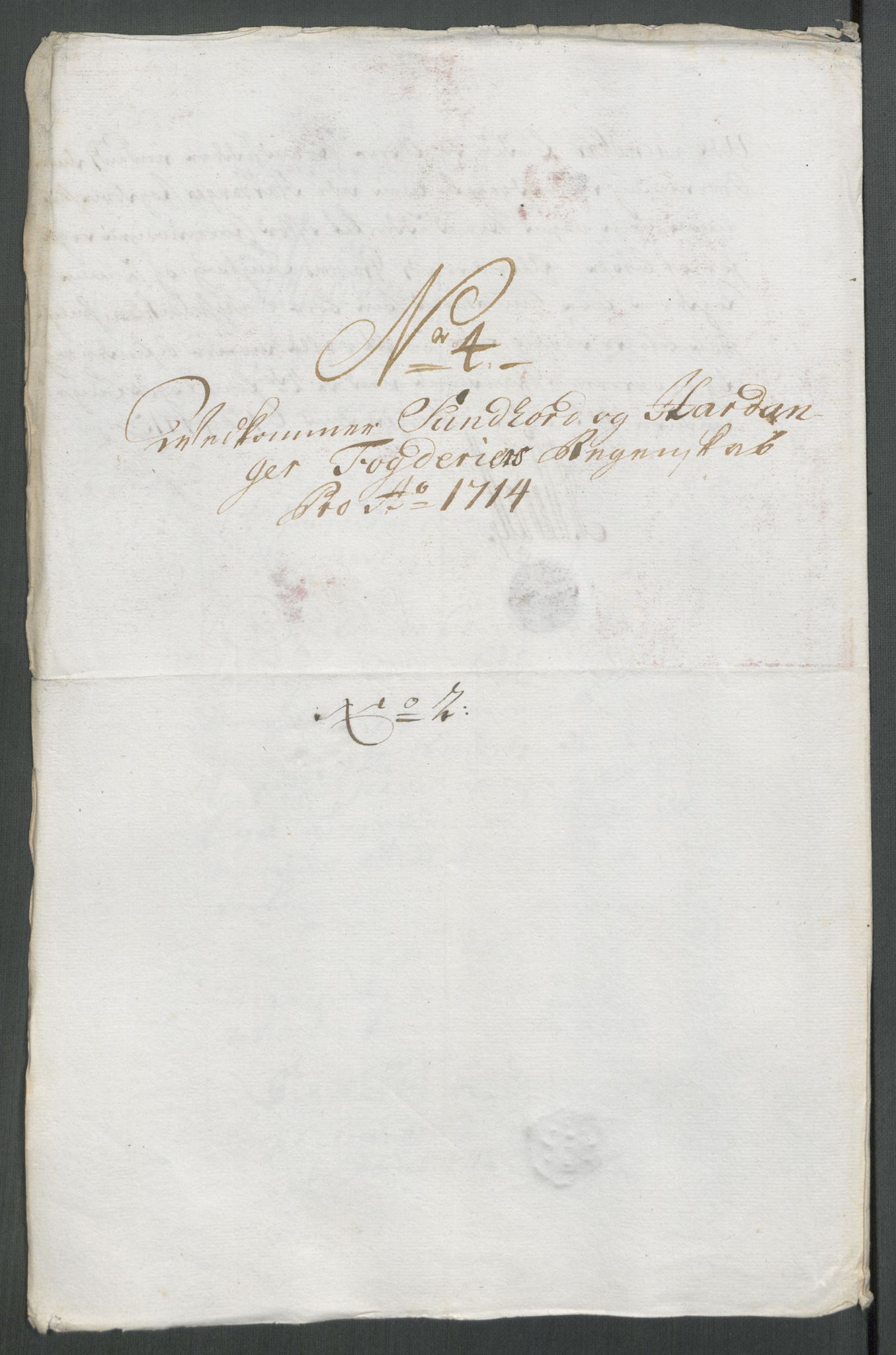 Rentekammeret inntil 1814, Reviderte regnskaper, Fogderegnskap, RA/EA-4092/R48/L2990: Fogderegnskap Sunnhordland og Hardanger, 1714, s. 121