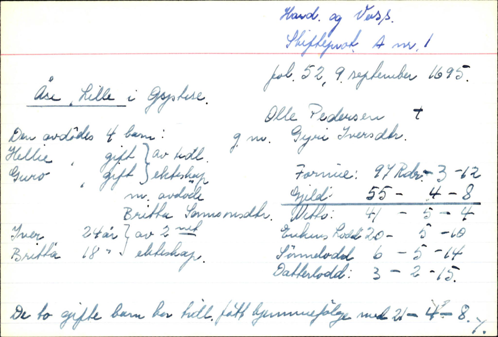 Skiftekort ved Statsarkivet i Bergen, SAB/SKIFTEKORT/002/L0001: Skifteprotokoll nr. 1-3, 1695-1721, s. 643