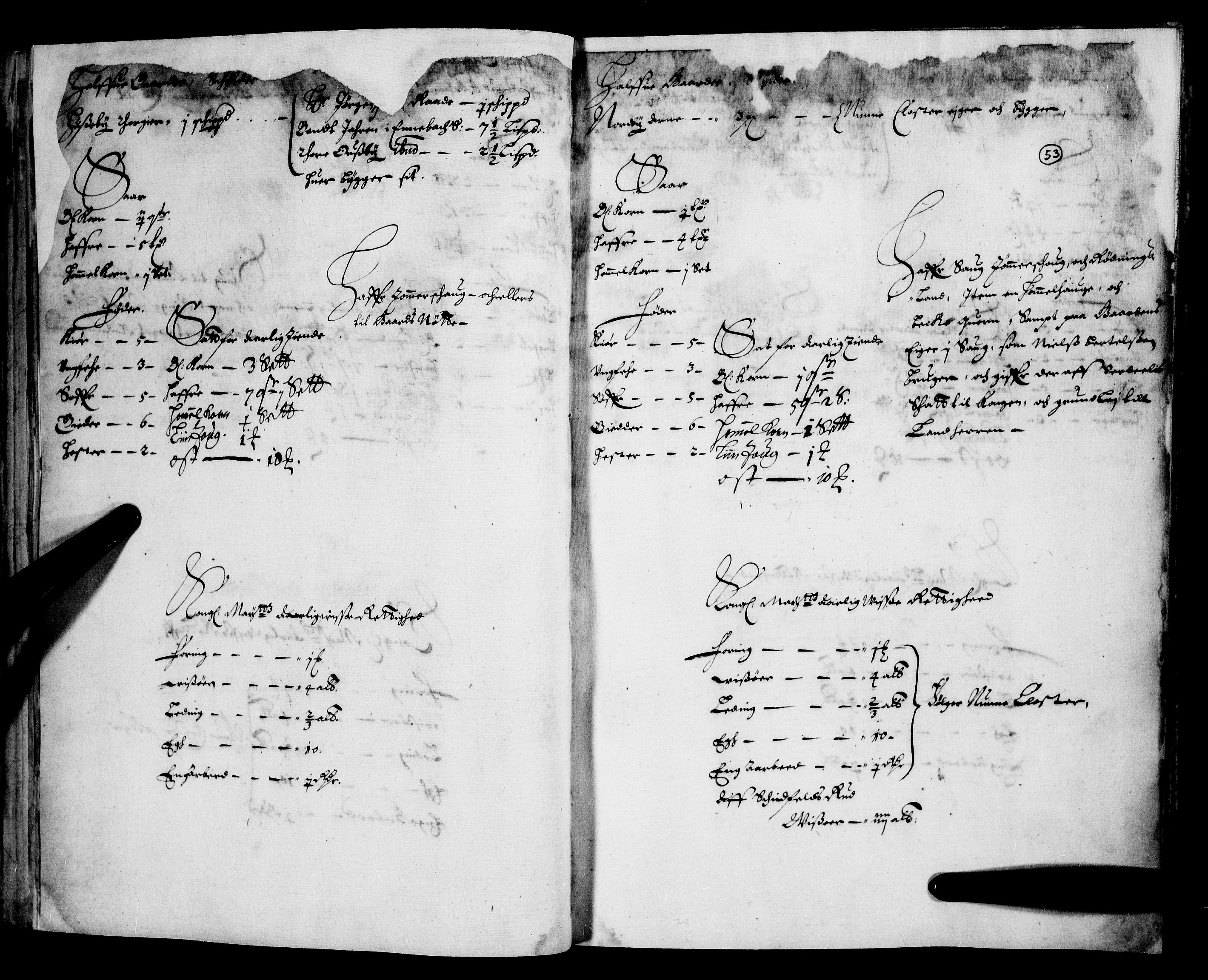 Rentekammeret inntil 1814, Realistisk ordnet avdeling, AV/RA-EA-4070/N/Nb/Nba/L0007: Nedre Romerike fogderi, 1. del, 1666, s. 52b-53a