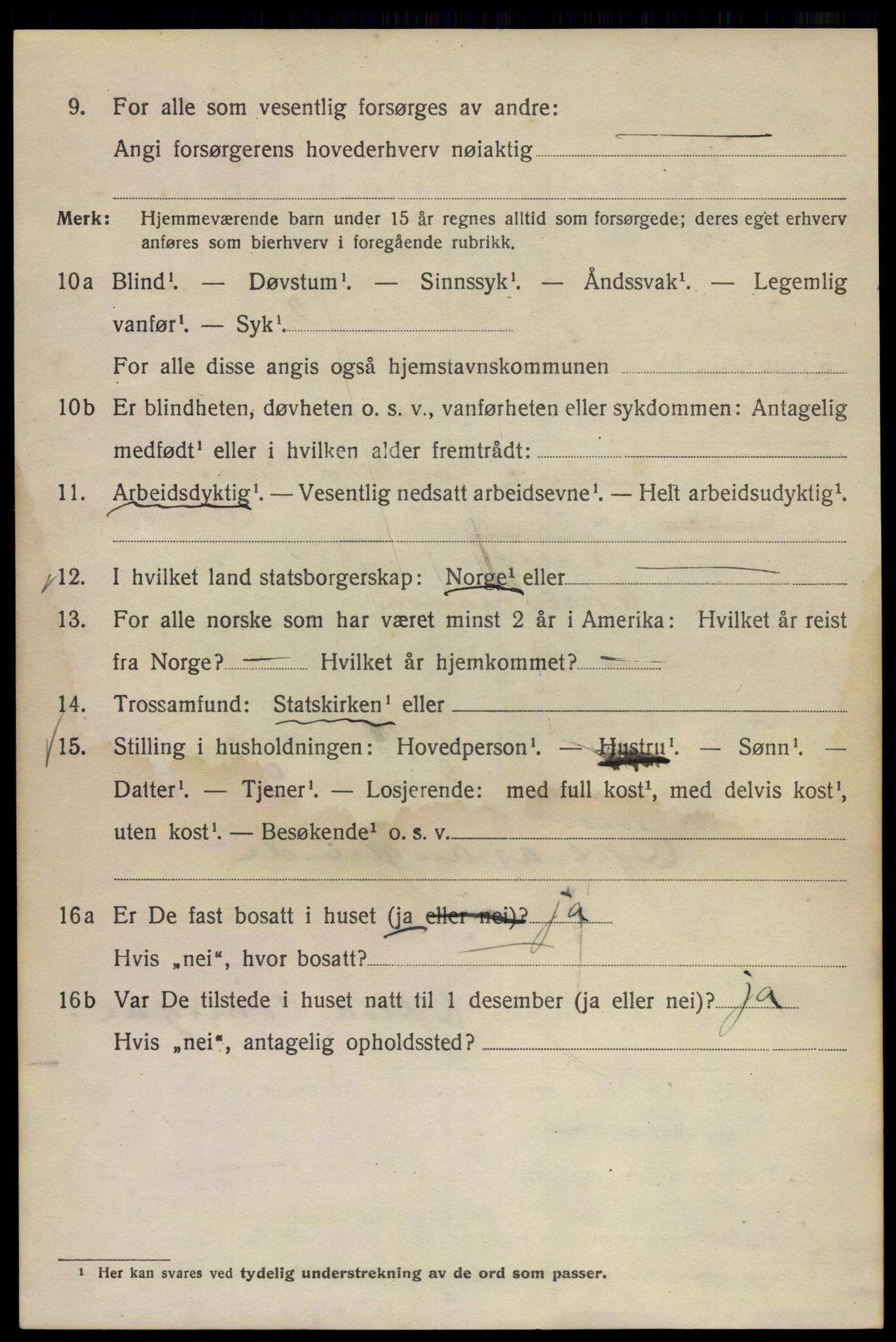 SAO, Folketelling 1920 for 0301 Kristiania kjøpstad, 1920, s. 361994