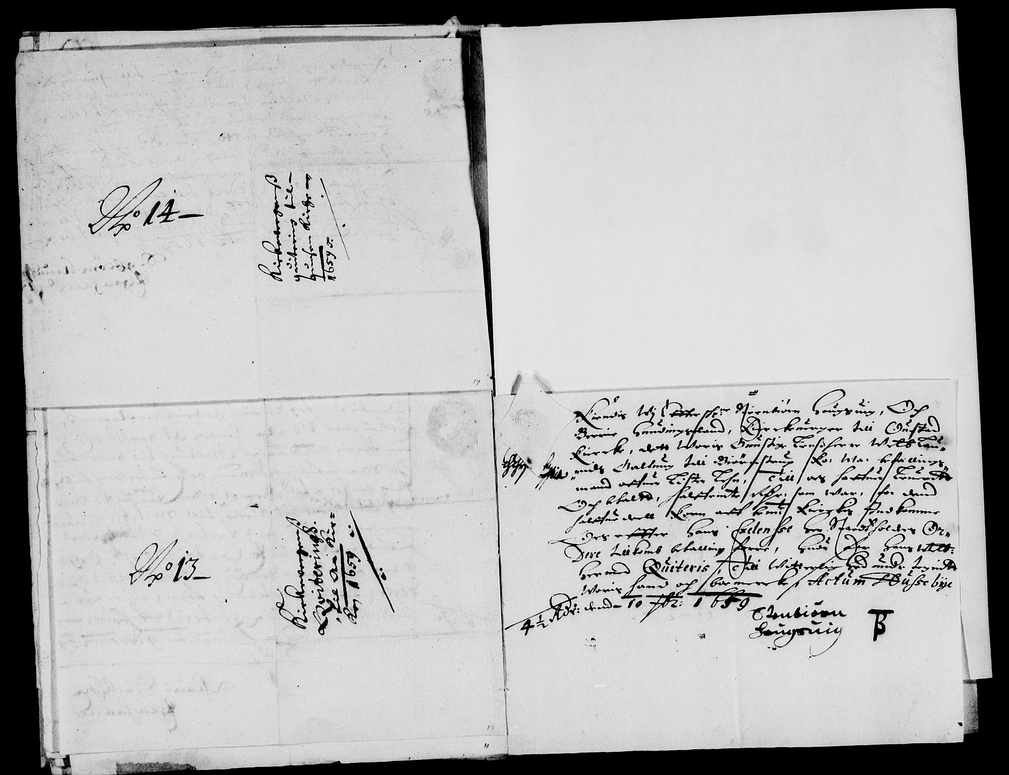 Rentekammeret inntil 1814, Reviderte regnskaper, Lensregnskaper, AV/RA-EA-5023/R/Rb/Rbr/L0022: Lista len, 1658-1660