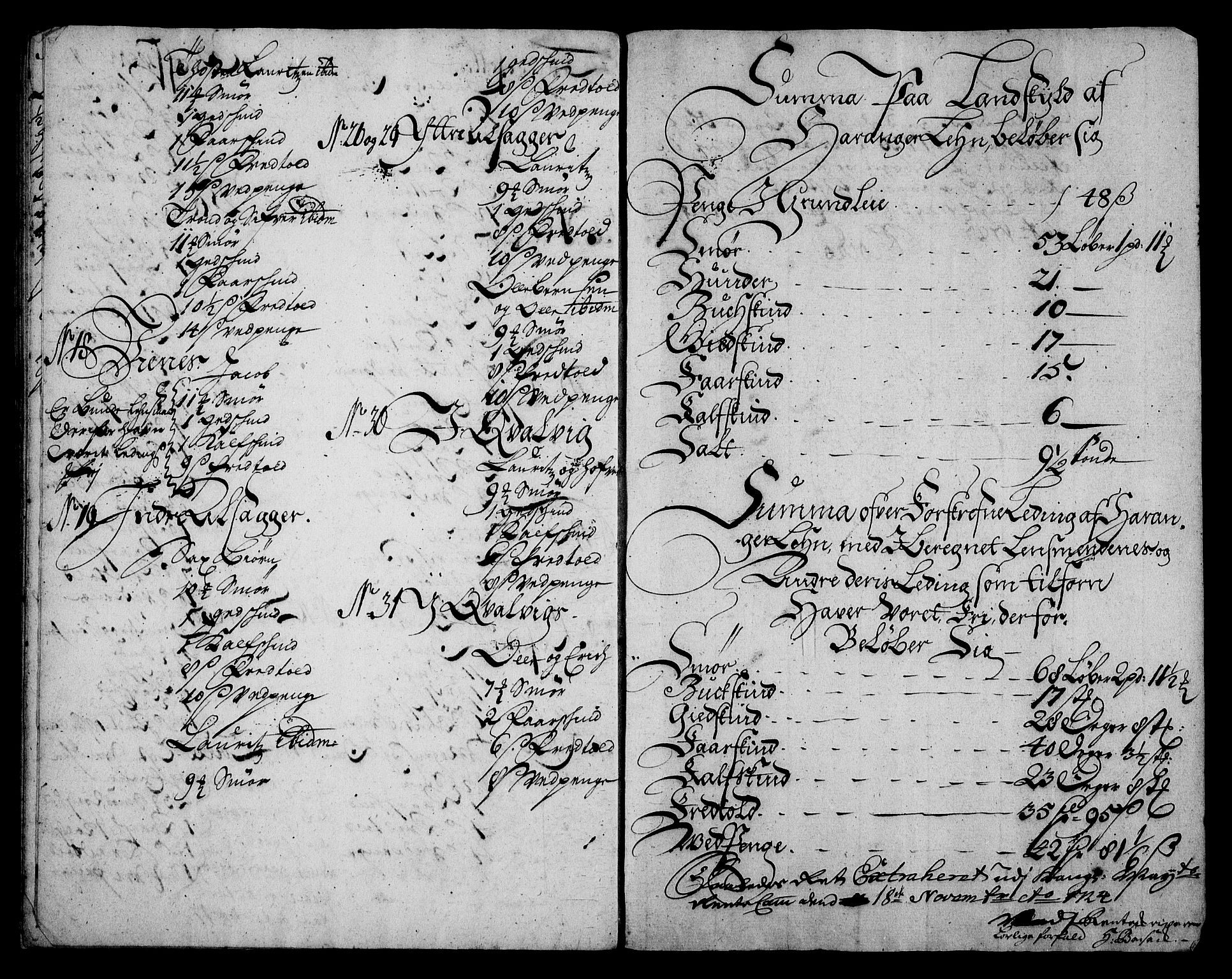 Rentekammeret inntil 1814, Realistisk ordnet avdeling, RA/EA-4070/On/L0005: [Jj 6]: Forskjellige dokumenter om Halsnøy klosters gods, 1697-1770, s. 297